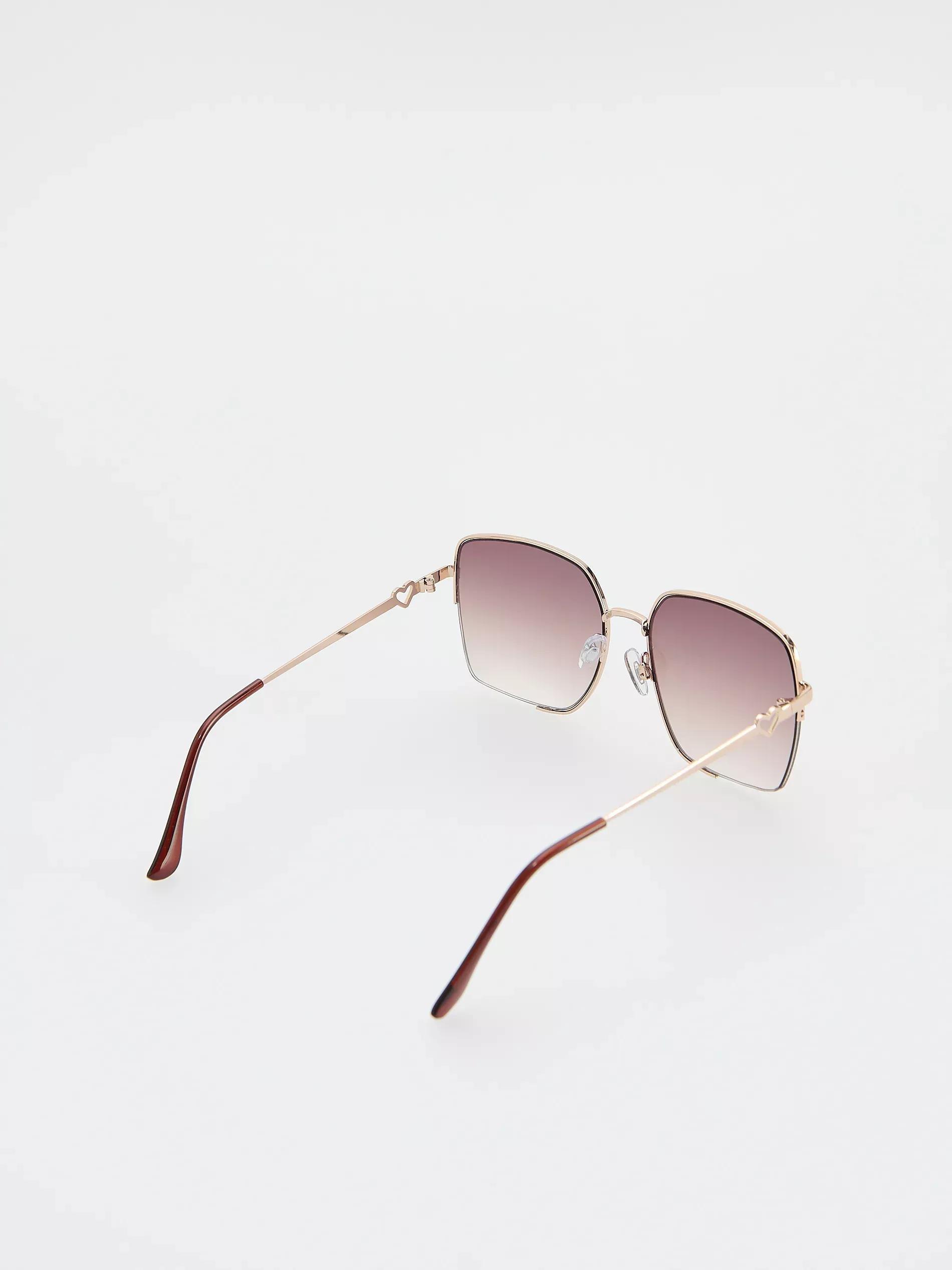 DARK BROWN Sunglasses, Brown, large image number 1