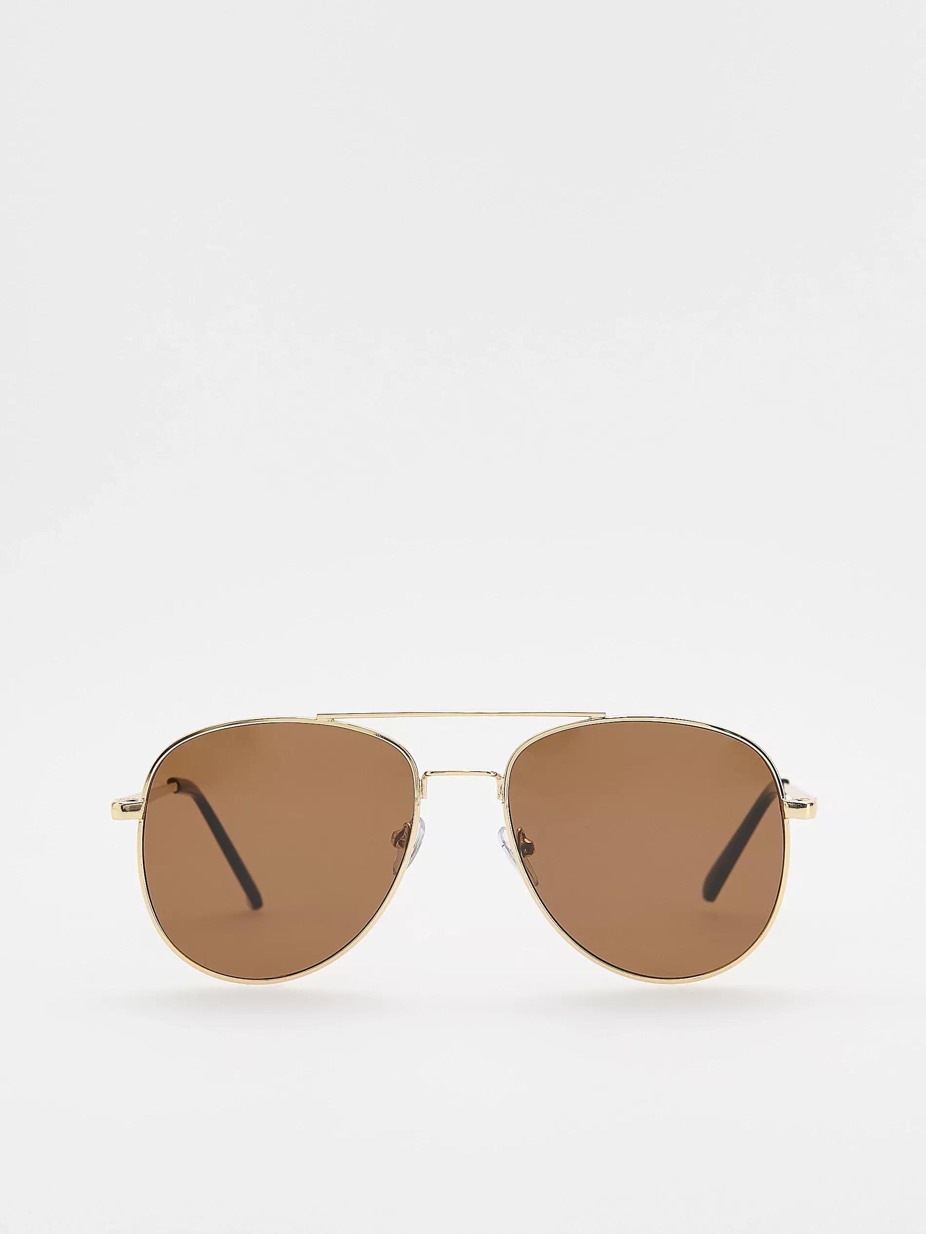 Brown Sunglasses, Brown, large image number 0