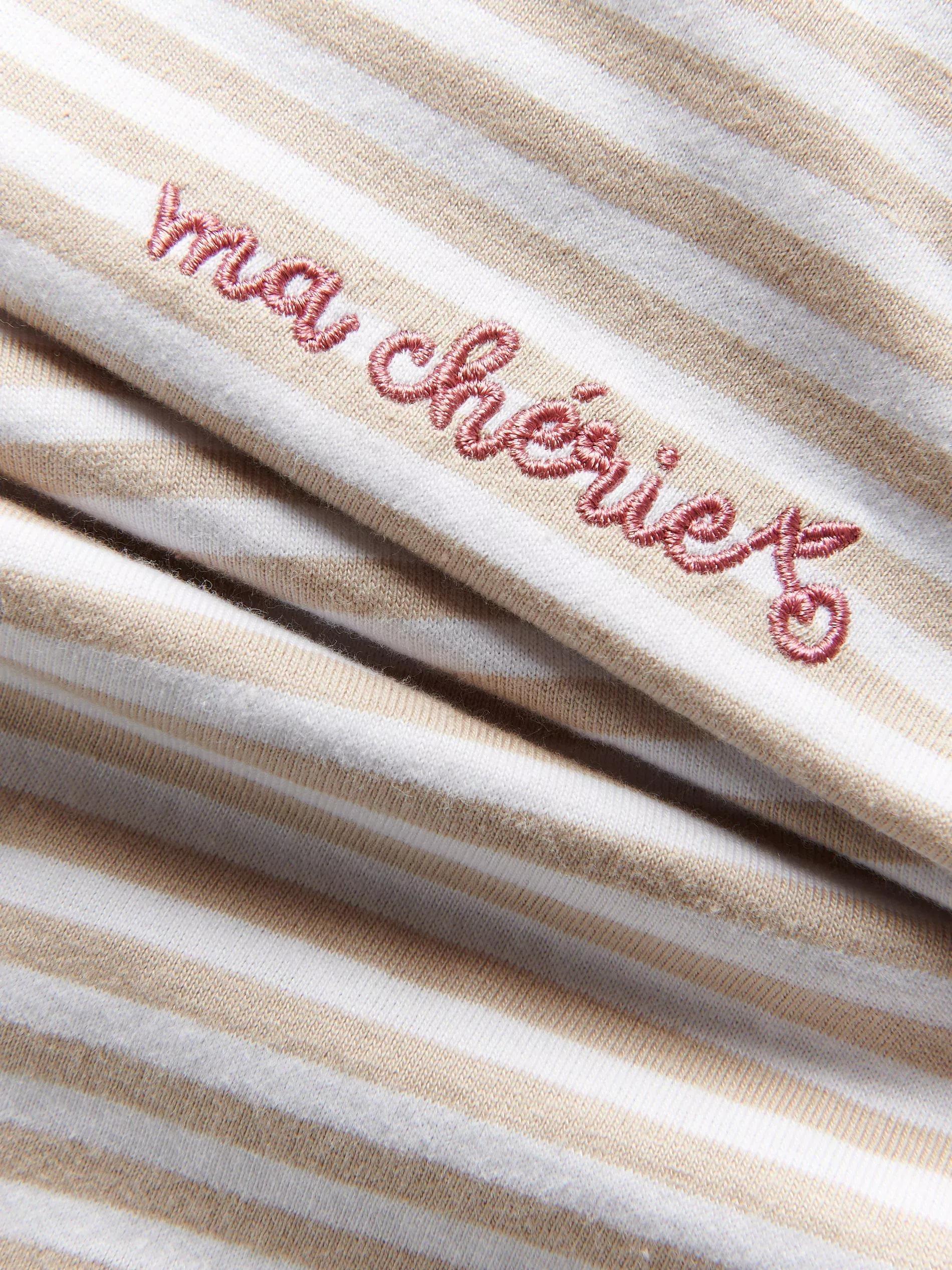 Multicolour Striped T-Shirt Regular, Kids Girls, , large image number 1