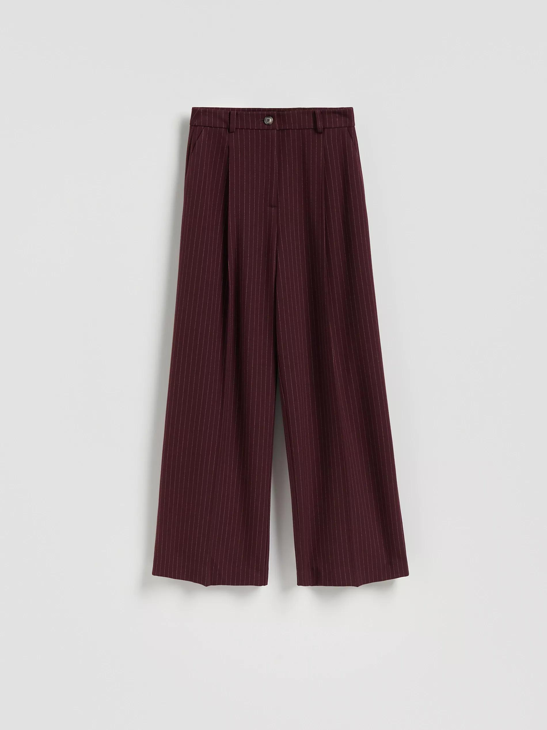 Multicolor Loose Trousers With Crease, Multicolor, large image number 4