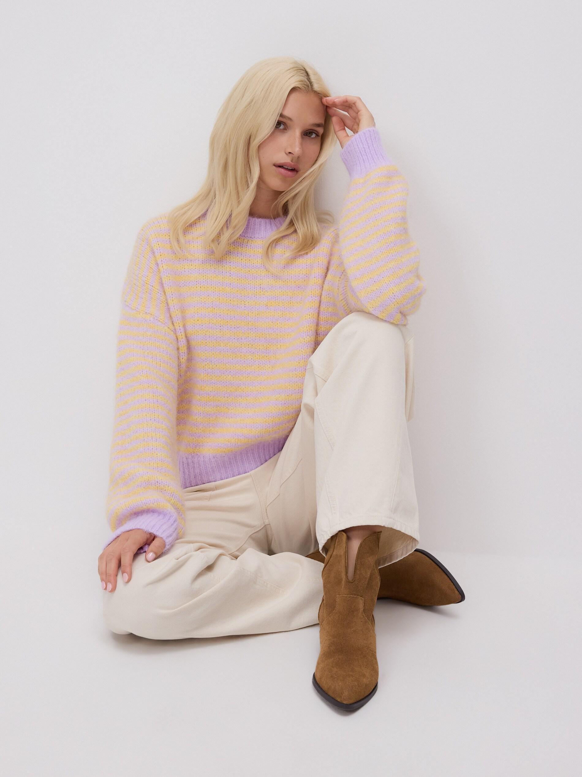 MULTICOLOR Striped jumper, Multicolor, large image number 0