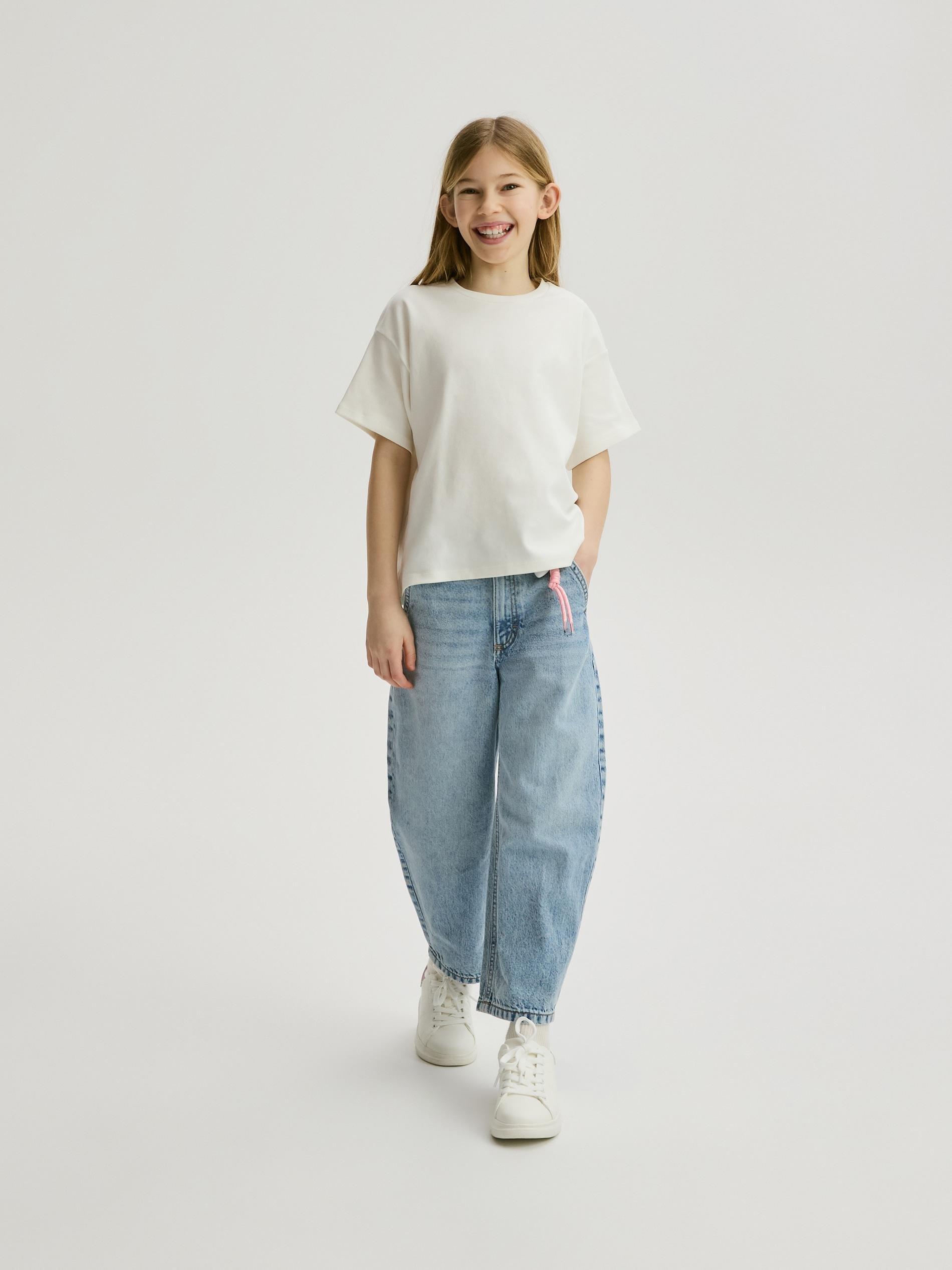 Blue Skater Jeans With Keychain, Blue, large image number 1