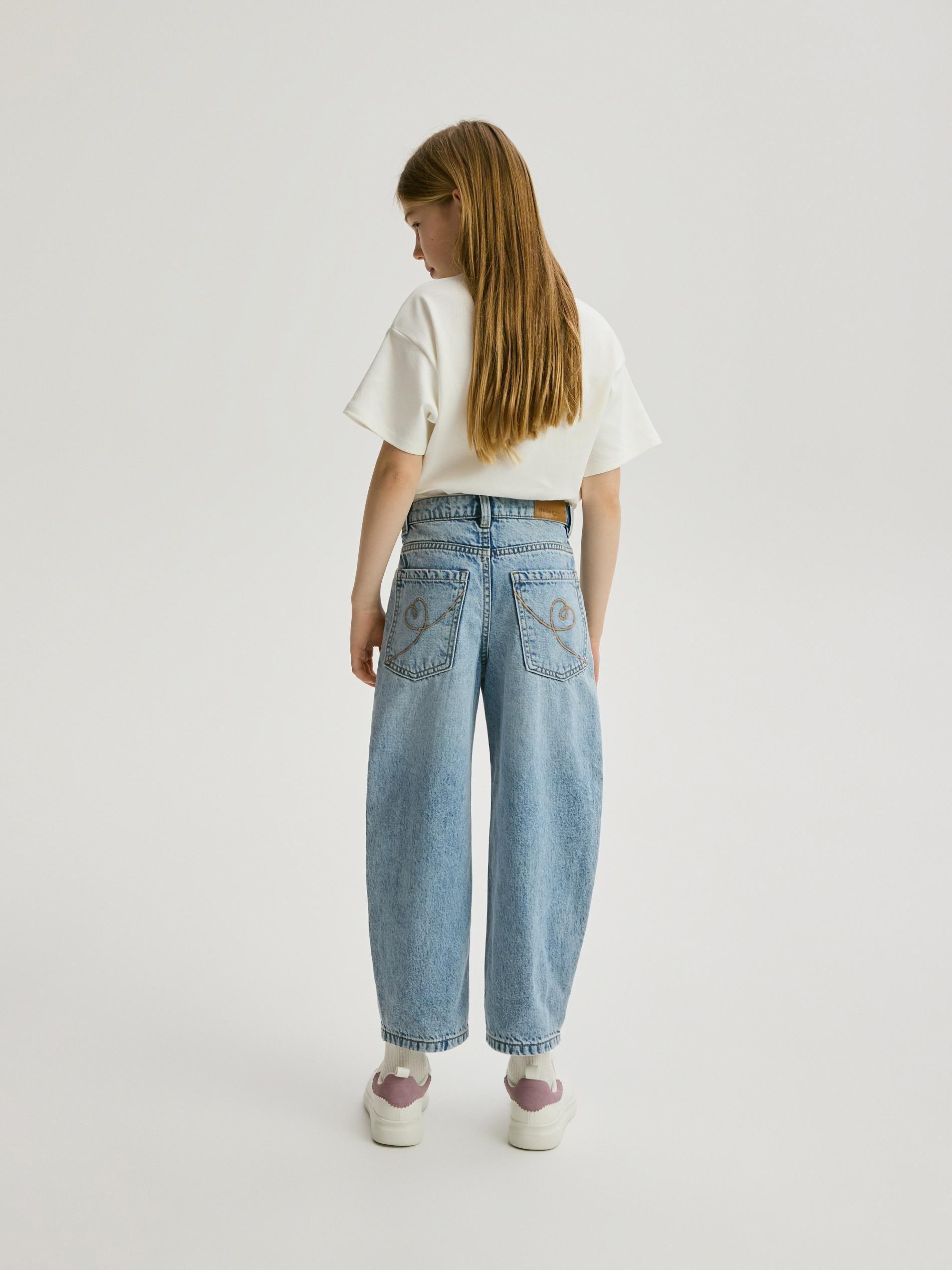 Blue Skater Jeans With Keychain, Blue, large image number 2