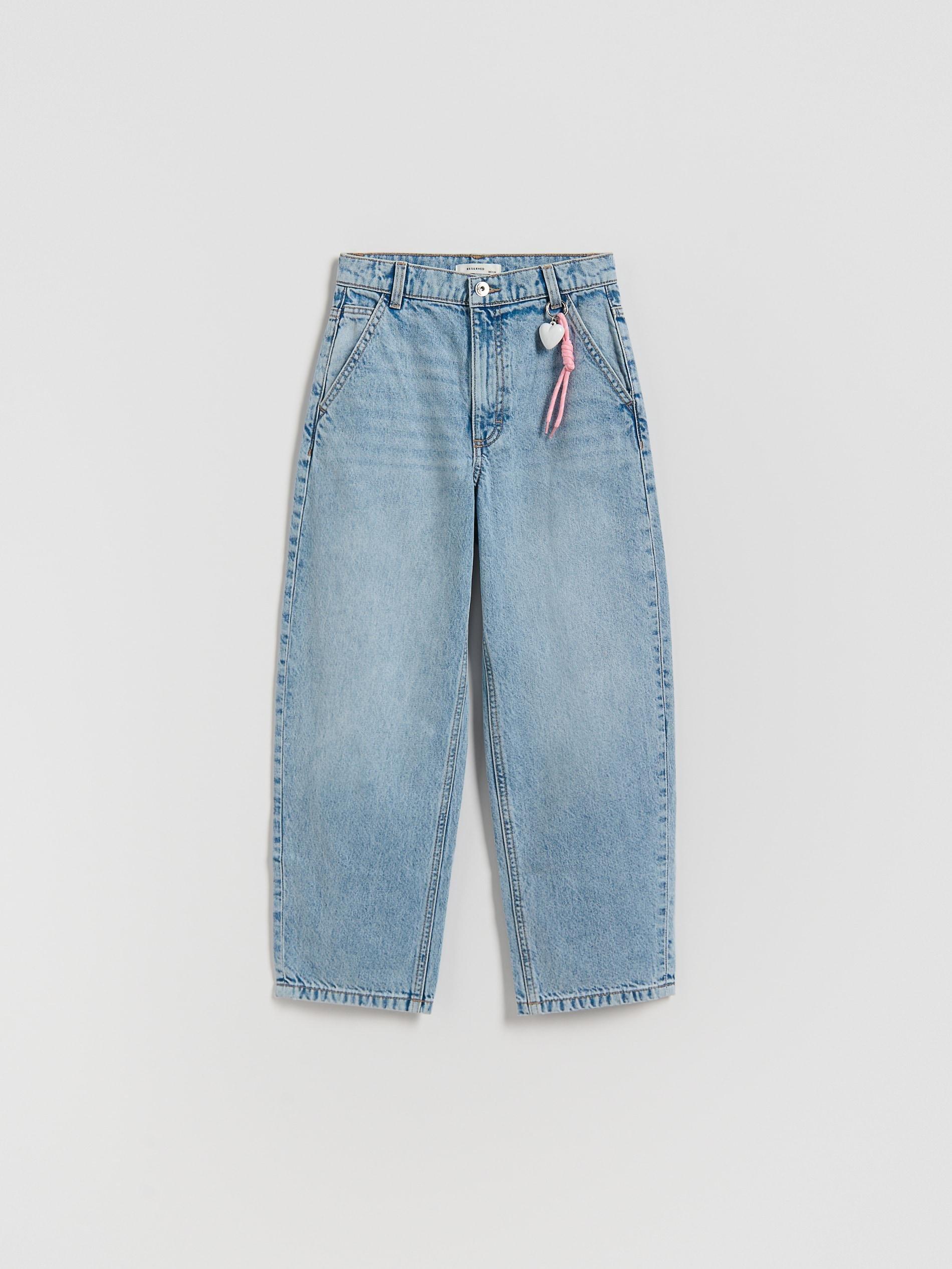 Blue Skater Jeans With Keychain, Blue, large image number 3