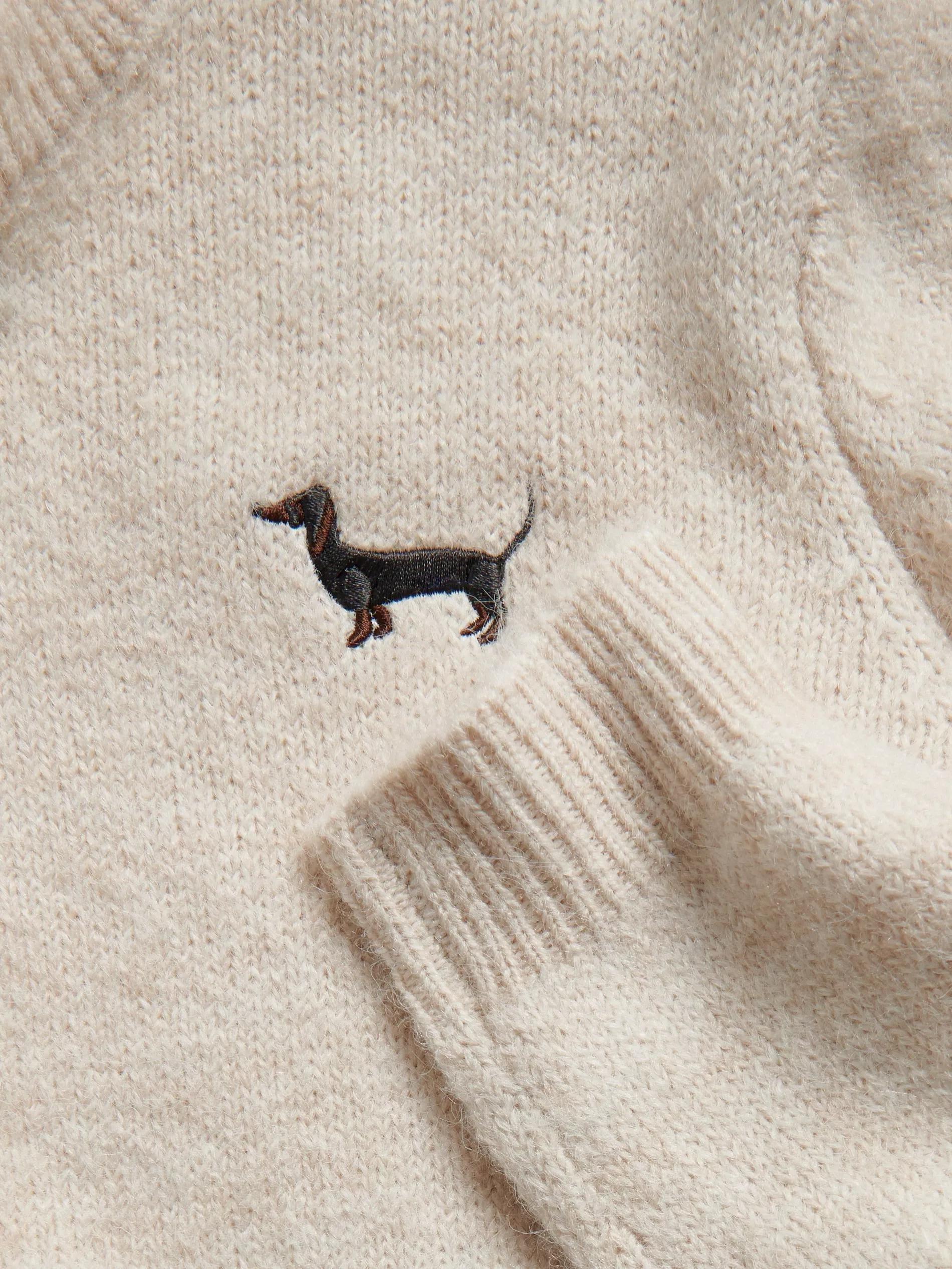 NUDE Cardigan with embroidery, Ivory, large image number 1