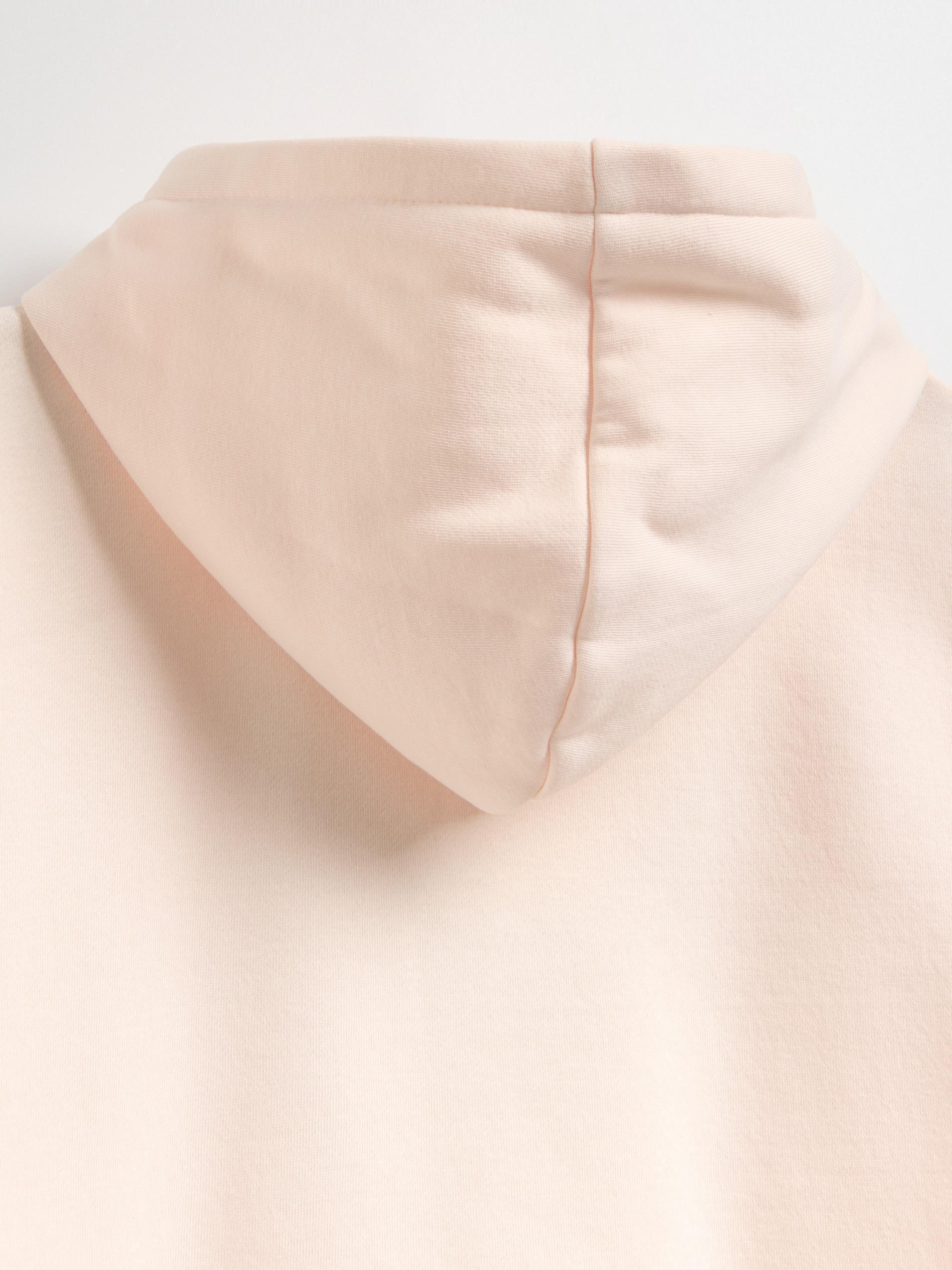 Nude Pusheen Christmas Hoodie, Kids Girls, Ivory, large image number 4