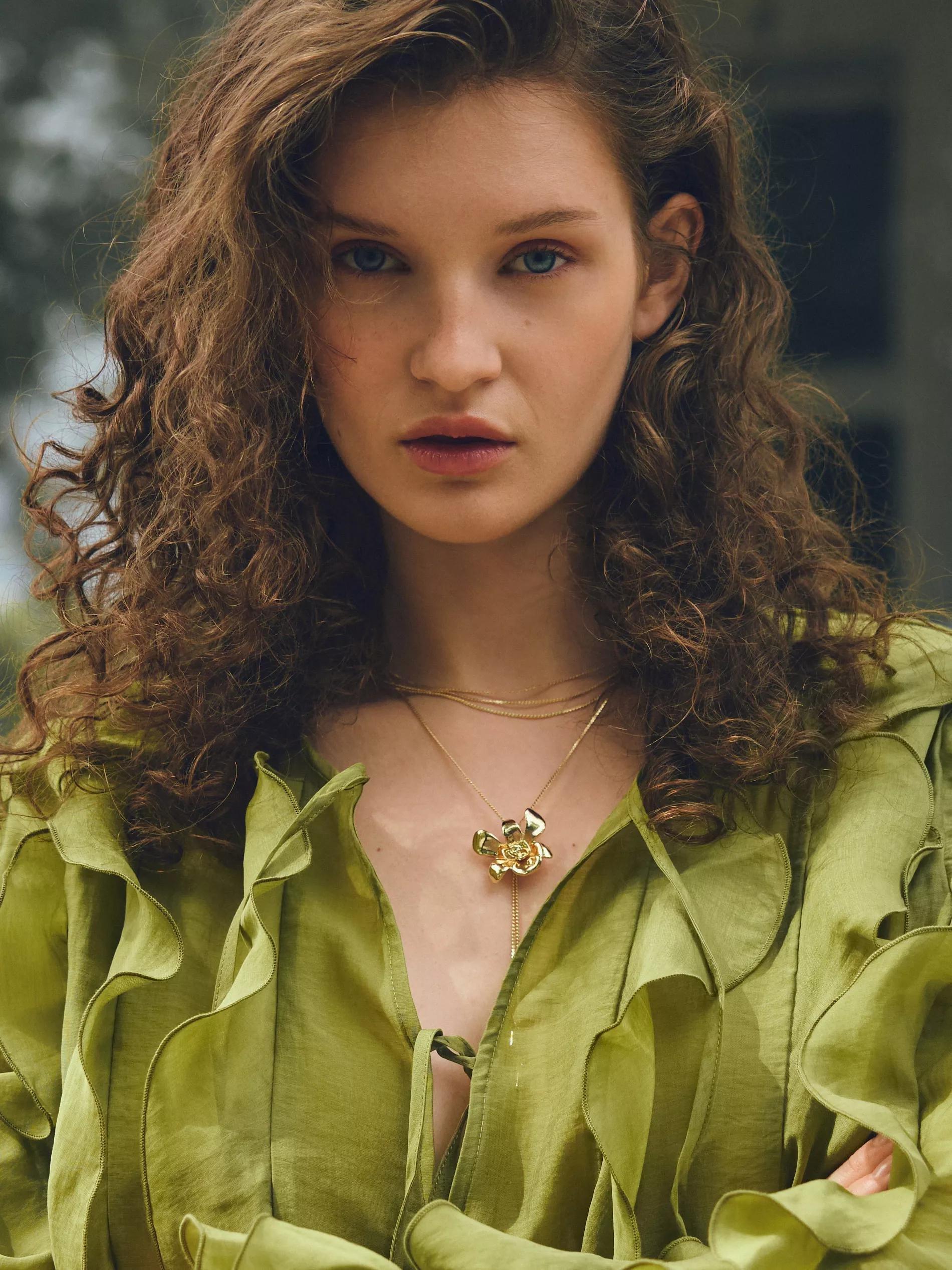 GOLDEN Necklace Set, Golden, large image number 1