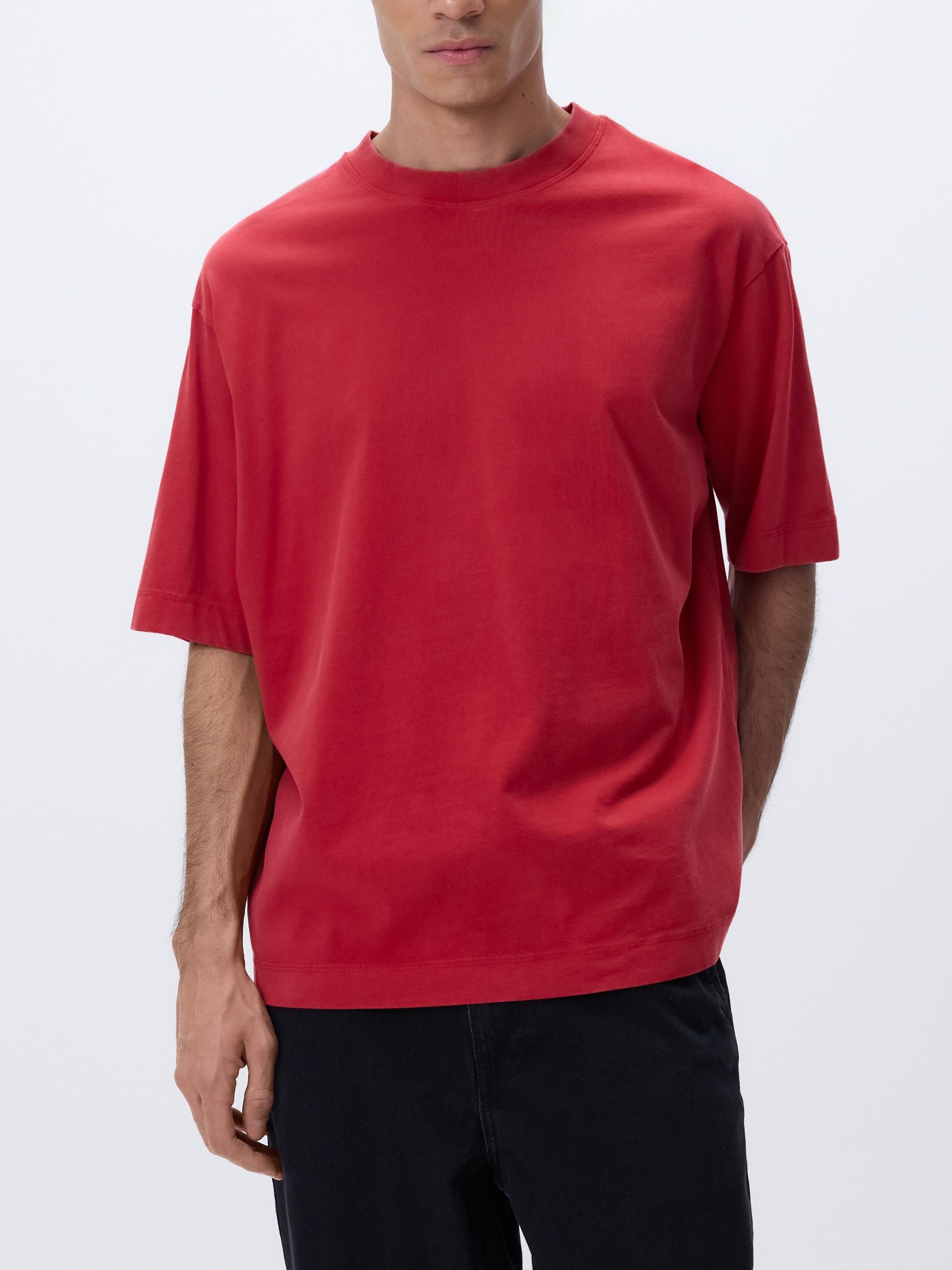 Blue Flare Jeggings, Red, medium