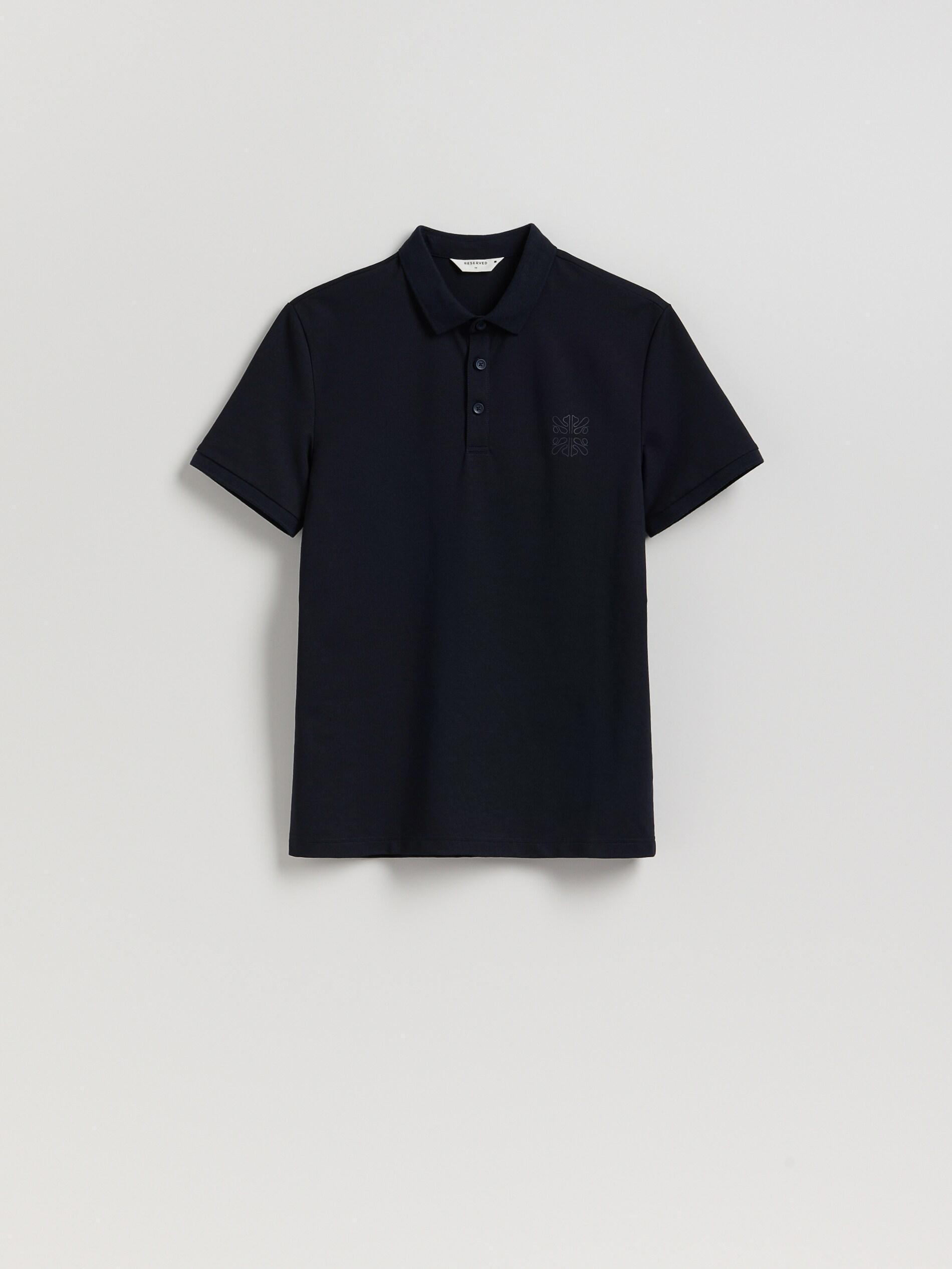 Navy Regular Fit Polo Shirt, Navy, medium