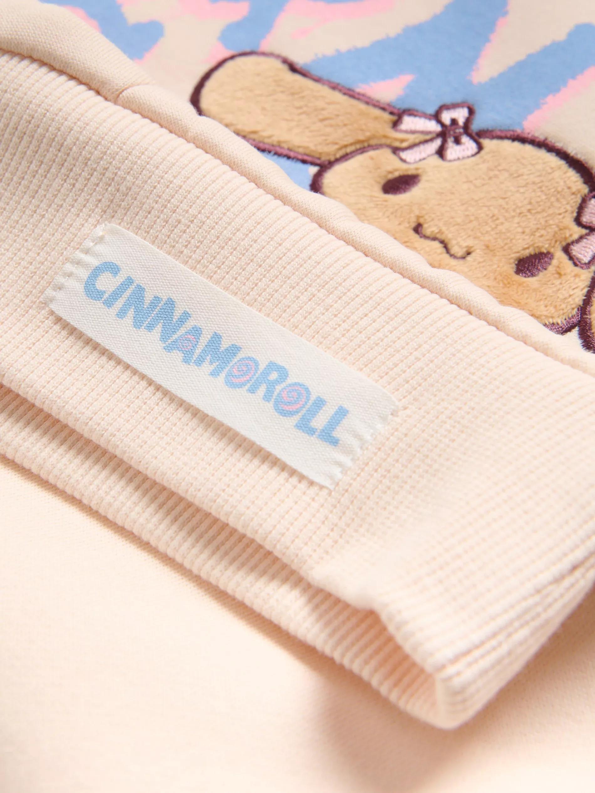 Beige Cinnamoroll Sweatshirt, Kids Girls, Ivory, large image number 3