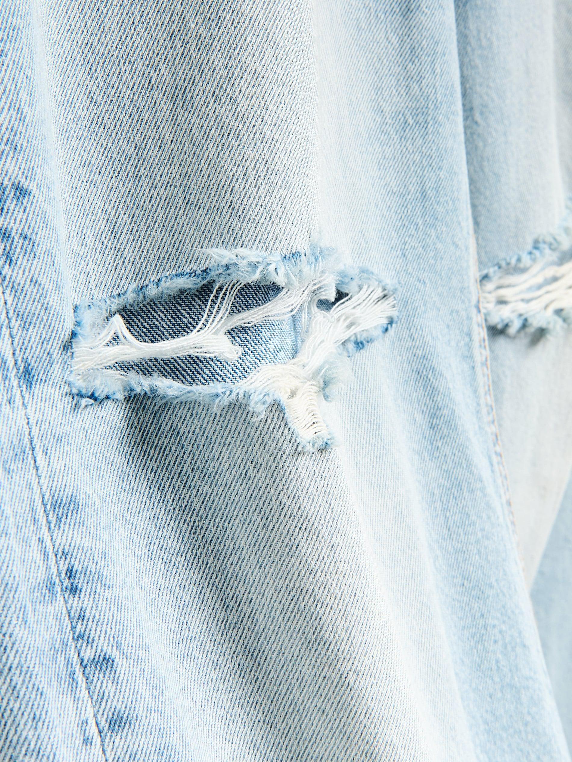 Blue Baggy Jeans, Blue, large image number 6