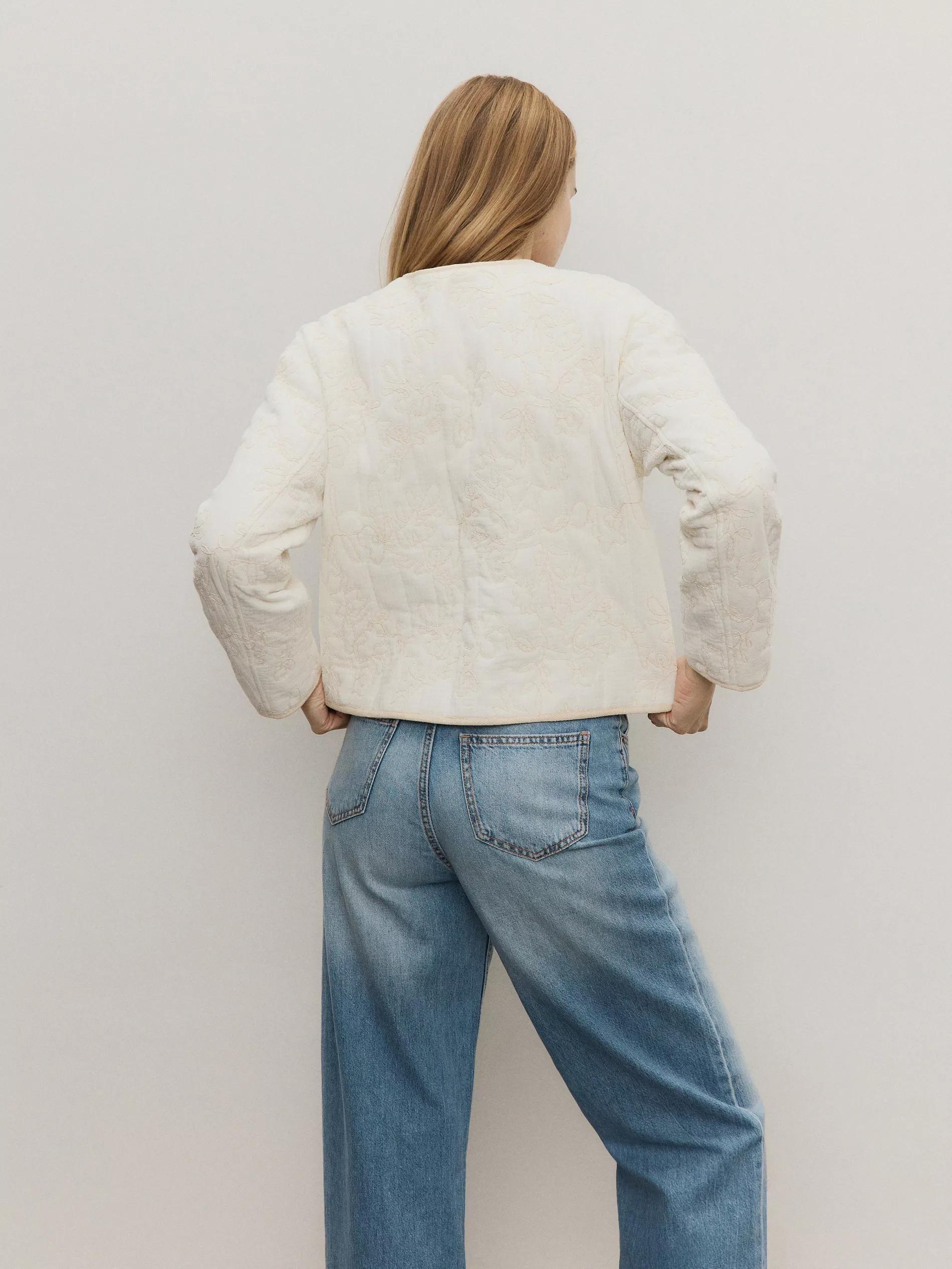 Beige Outer Jacket, , large image number 4