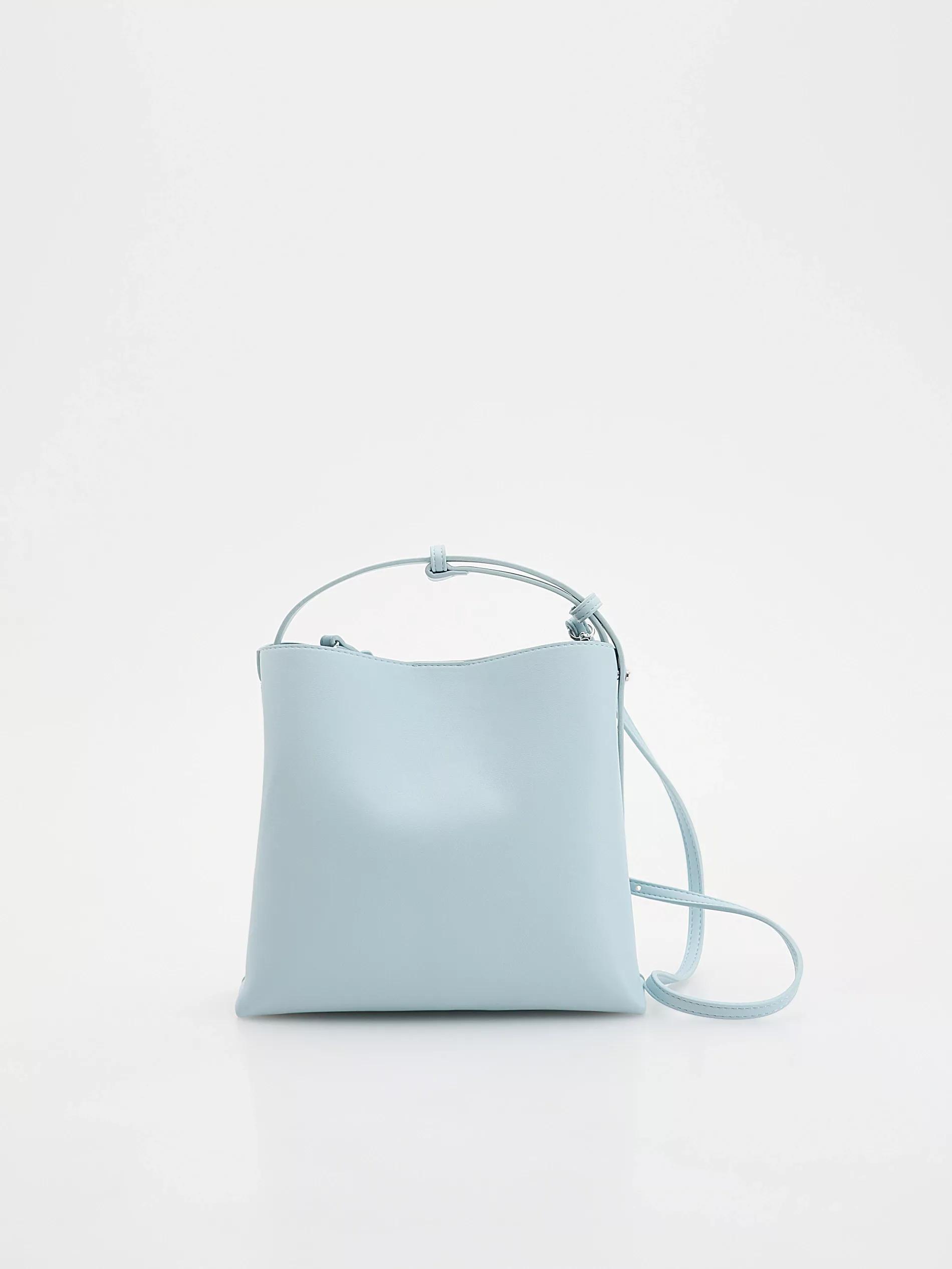 Blue Shopper Bag, Blue, large image number 0