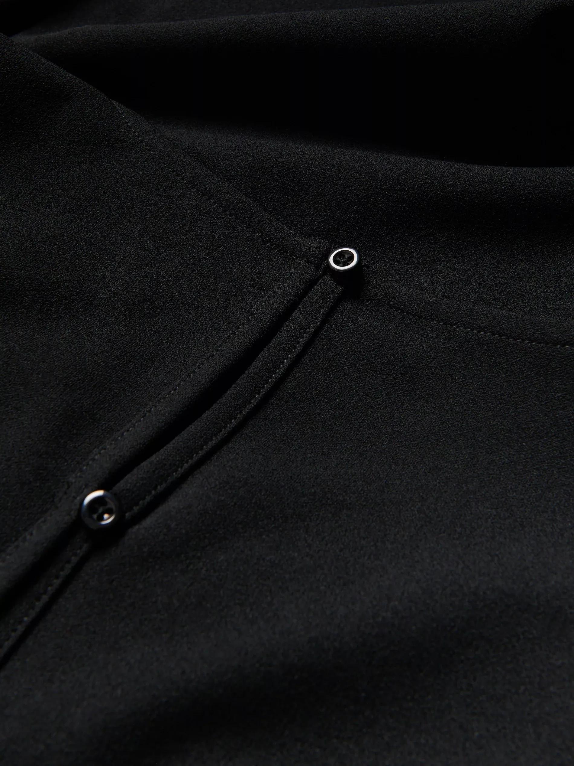 Black Jumpsuit With Bow Detail, Black, large image number 3