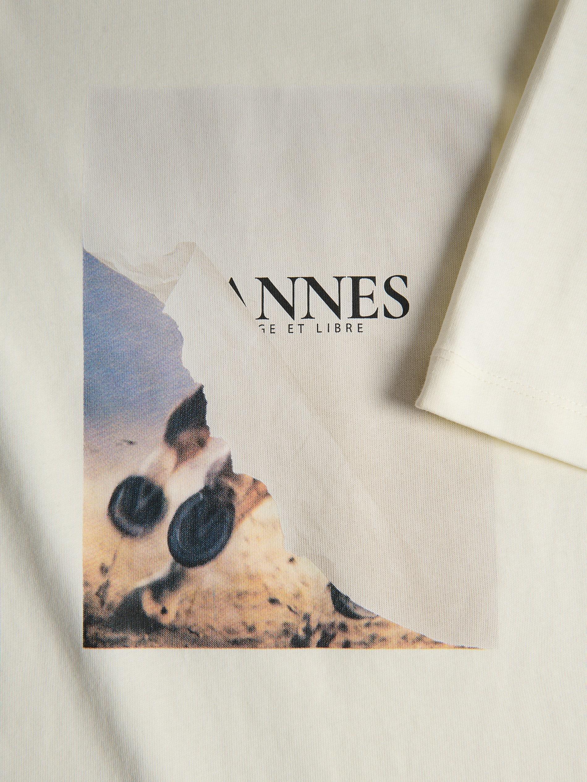 Black Skort With Belt, Ivory, large image number 5