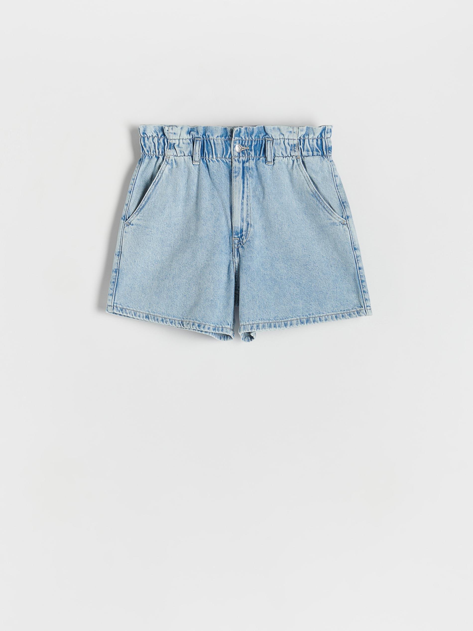 Reserved - Blue High Waist Denim Shorts