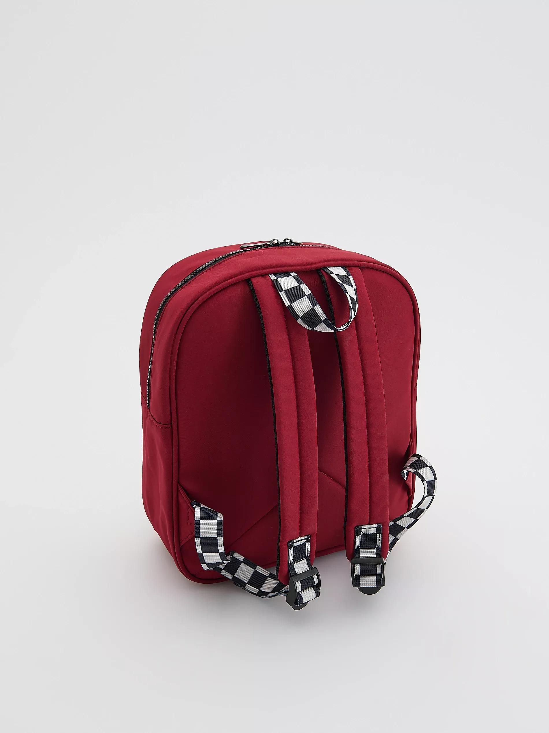Maroon Cars Backpack, Burgundy, large image number 1