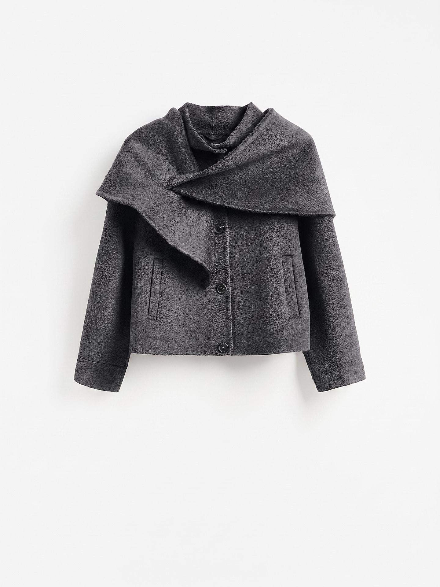Grey Wool Rich Jacket, Grey, large image number 3