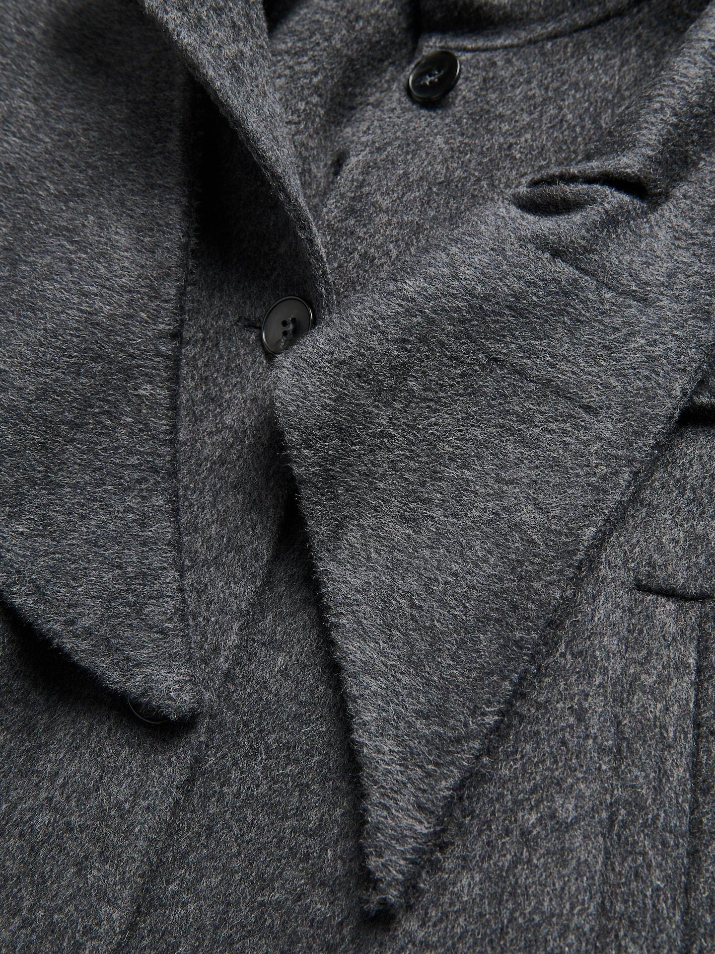 Grey Wool Rich Jacket, Grey, large image number 5