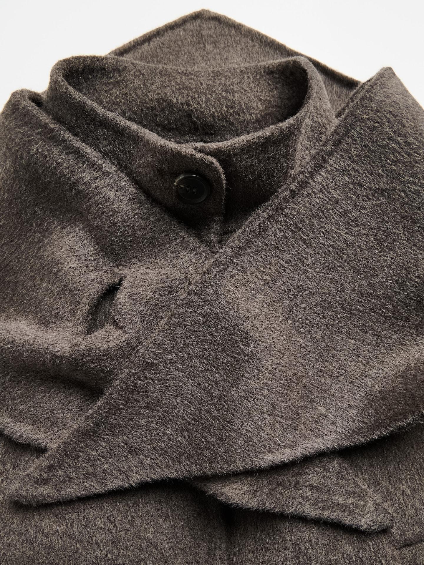 Brown Wool Rich Jacket, Brown, large image number 4
