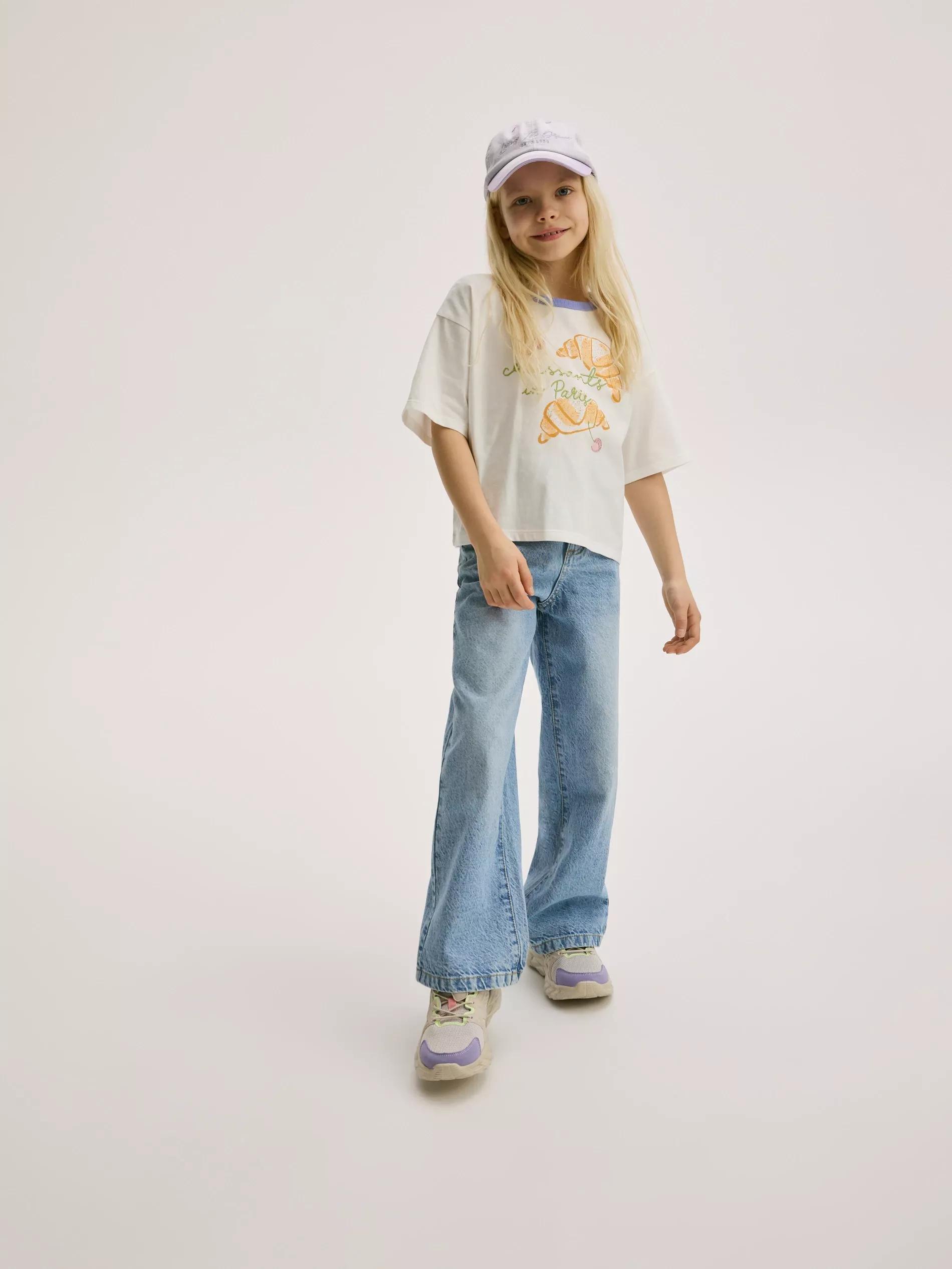Multicolour T-Shirt With Applique, , large image number 3