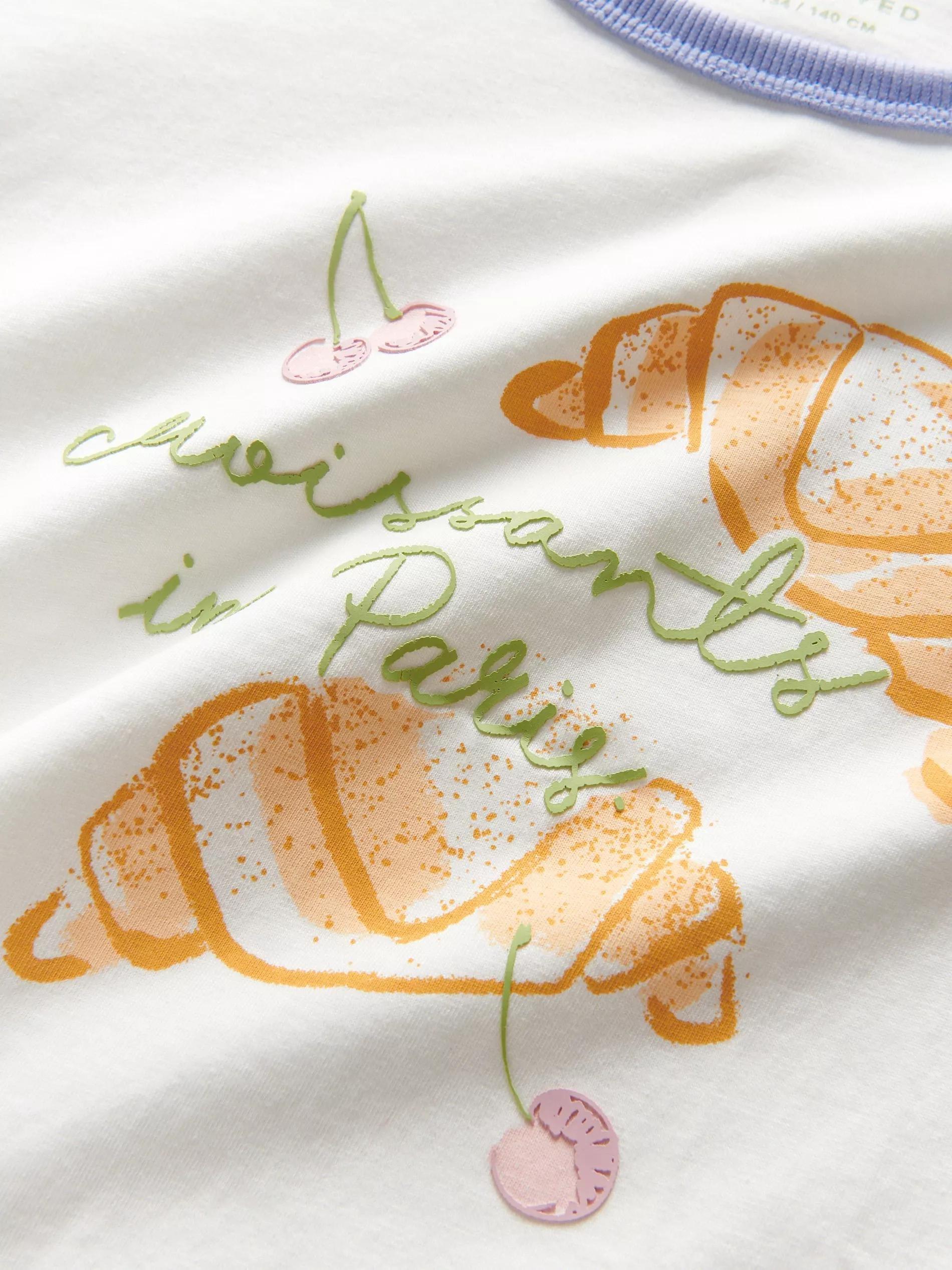 Multicolour T-Shirt With Applique, , large image number 4