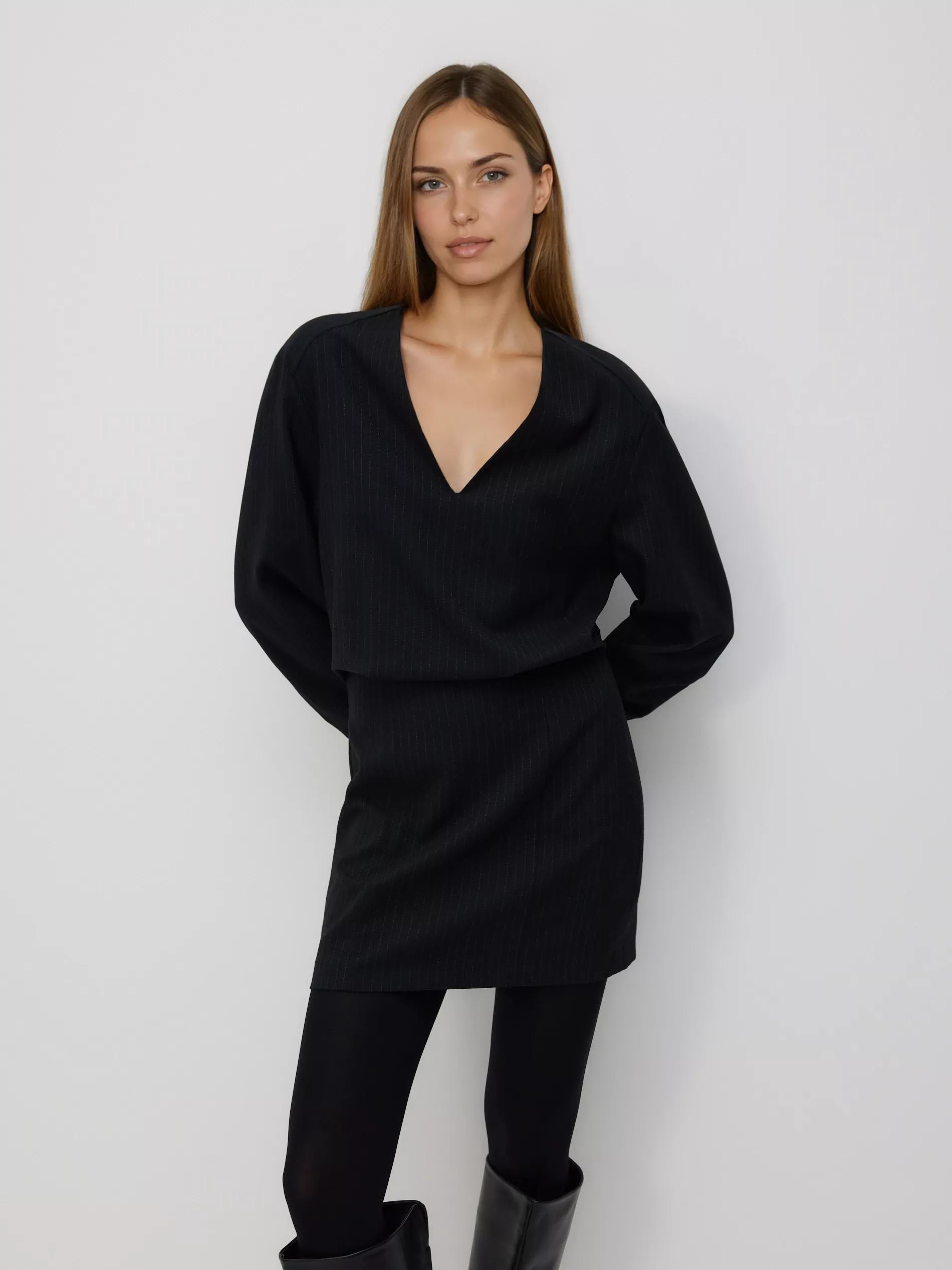 Multicolor Striped Mini Dress, Multicolor, medium