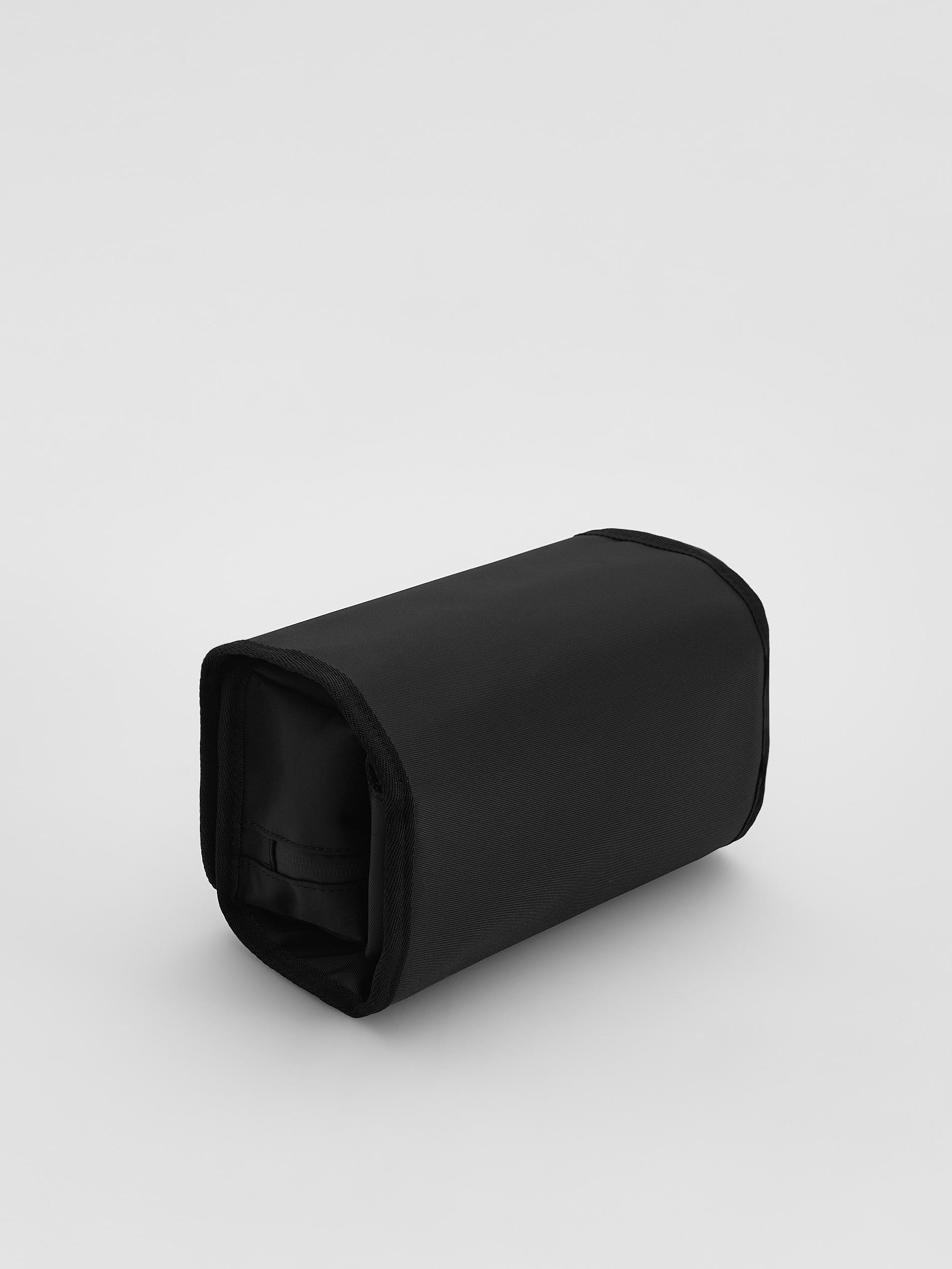 Black Trousers With Tie Waist Belt, Black, large image number 2