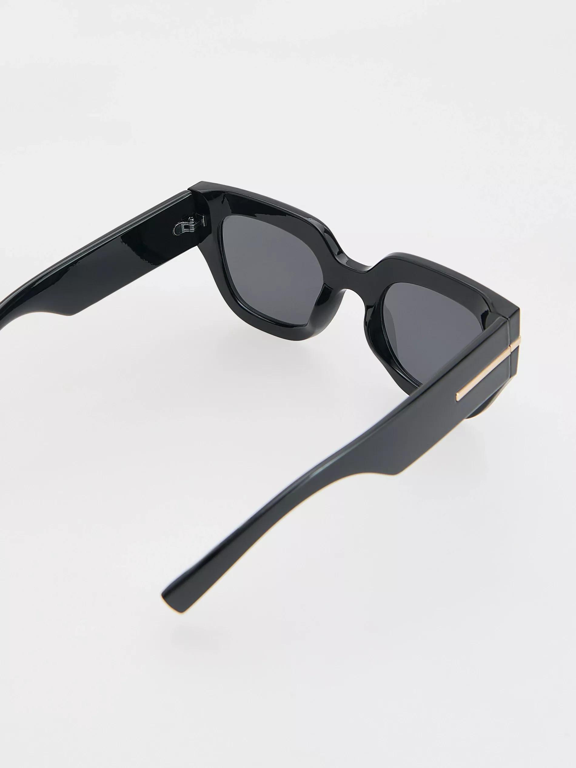 Black Sunglasses, Black, large image number 1
