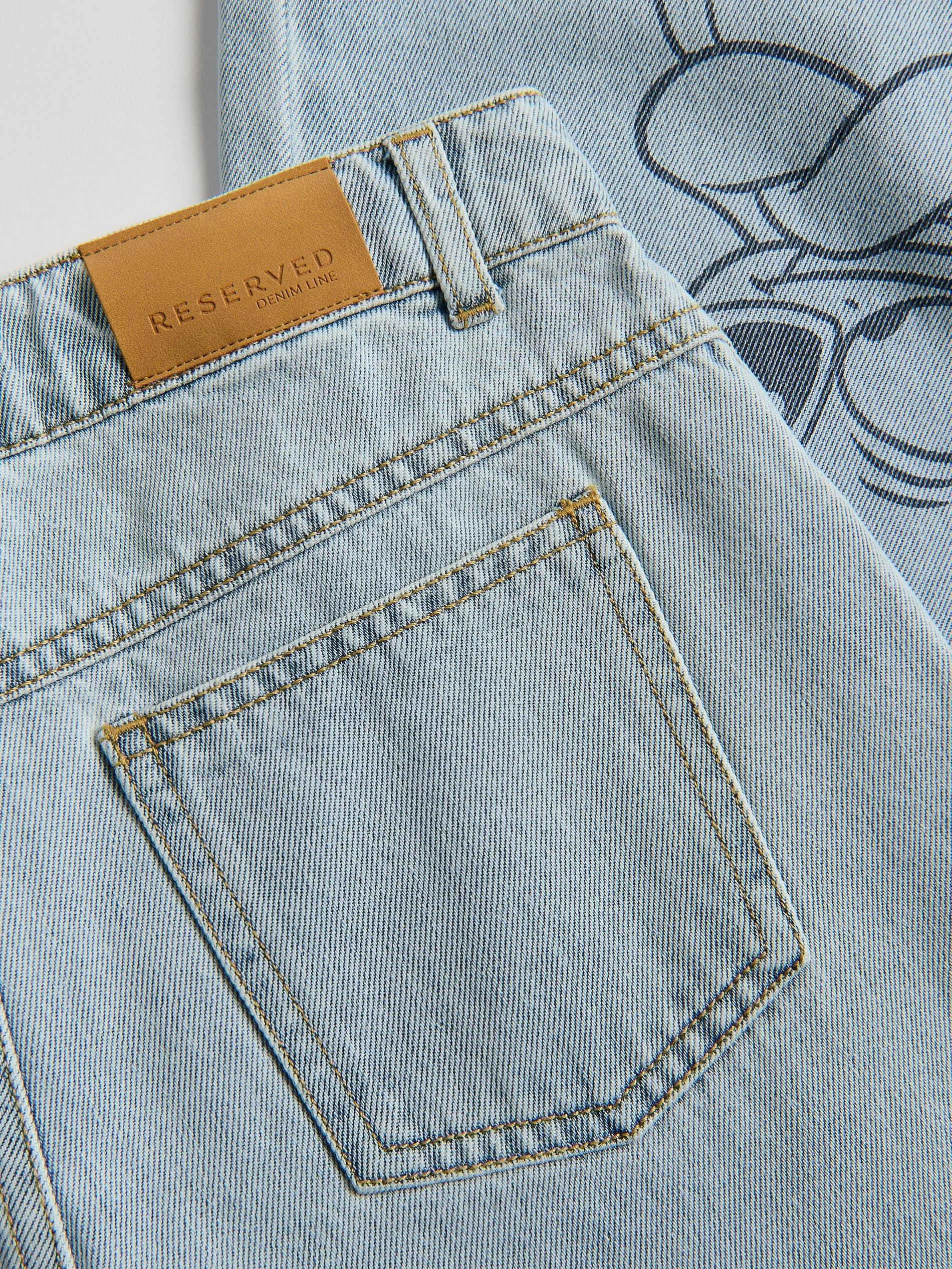 Blue Baggy Jeans, Blue, large image number 2