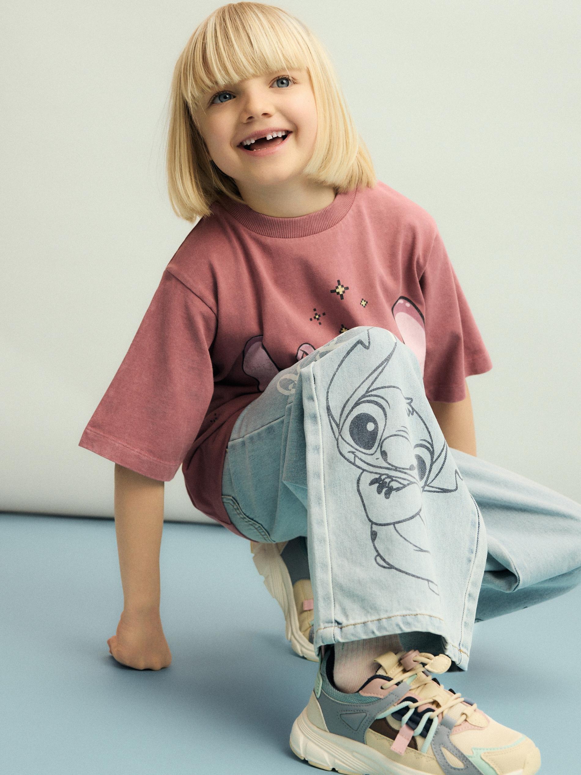 Blue Baggy Jeans, Blue, large image number 4