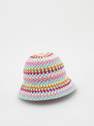 Reserved - Multicolour Woven Hat, Unisex Kids