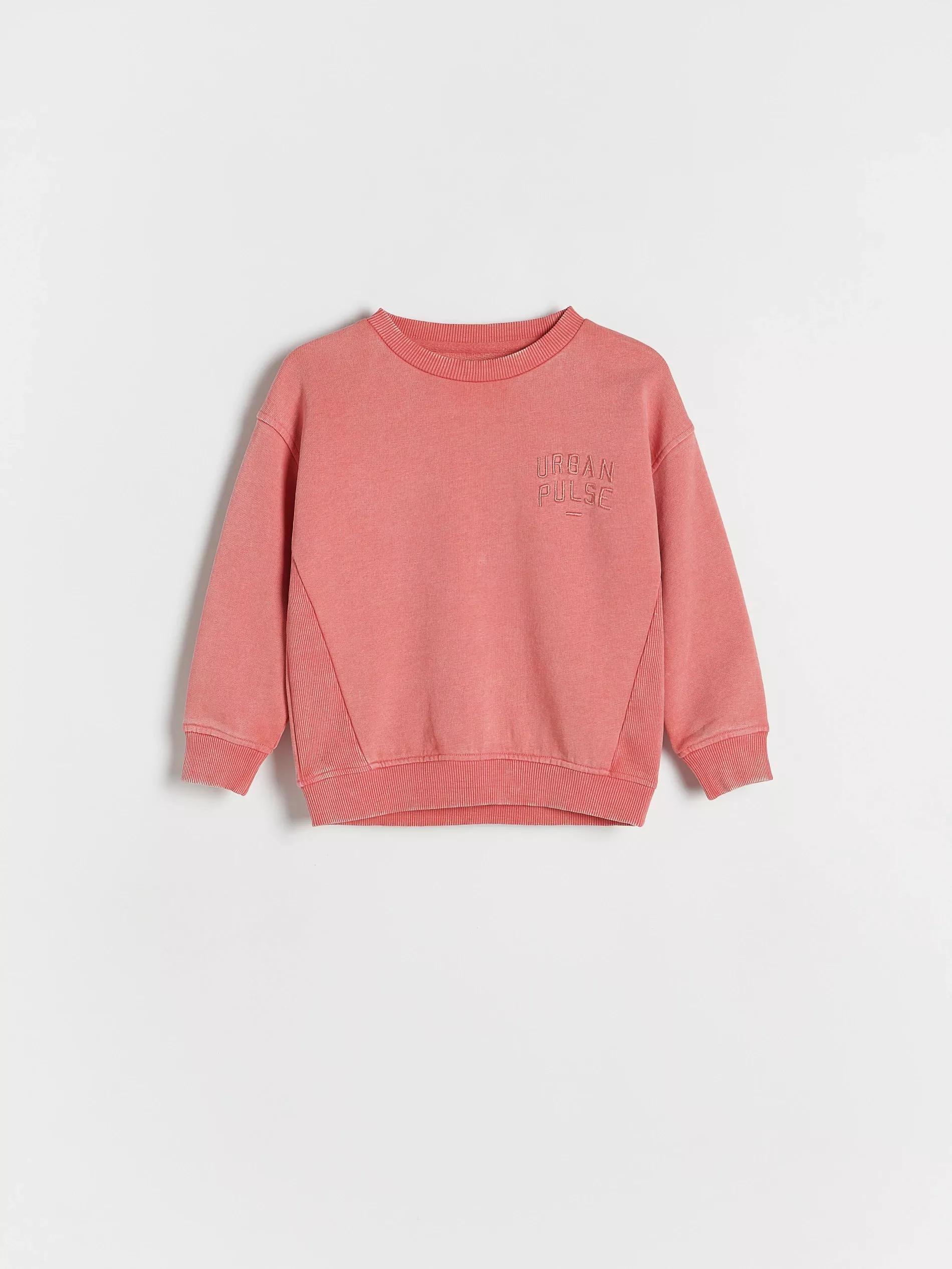 Pink Jogging Top, Kids Boy, Orange, large image number 1
