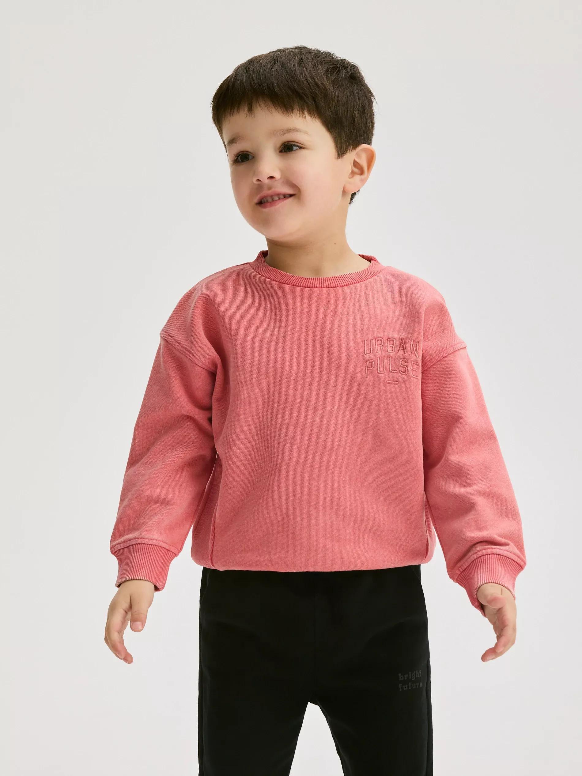 Pink Jogging Top, Kids Boy, Orange, large image number 3