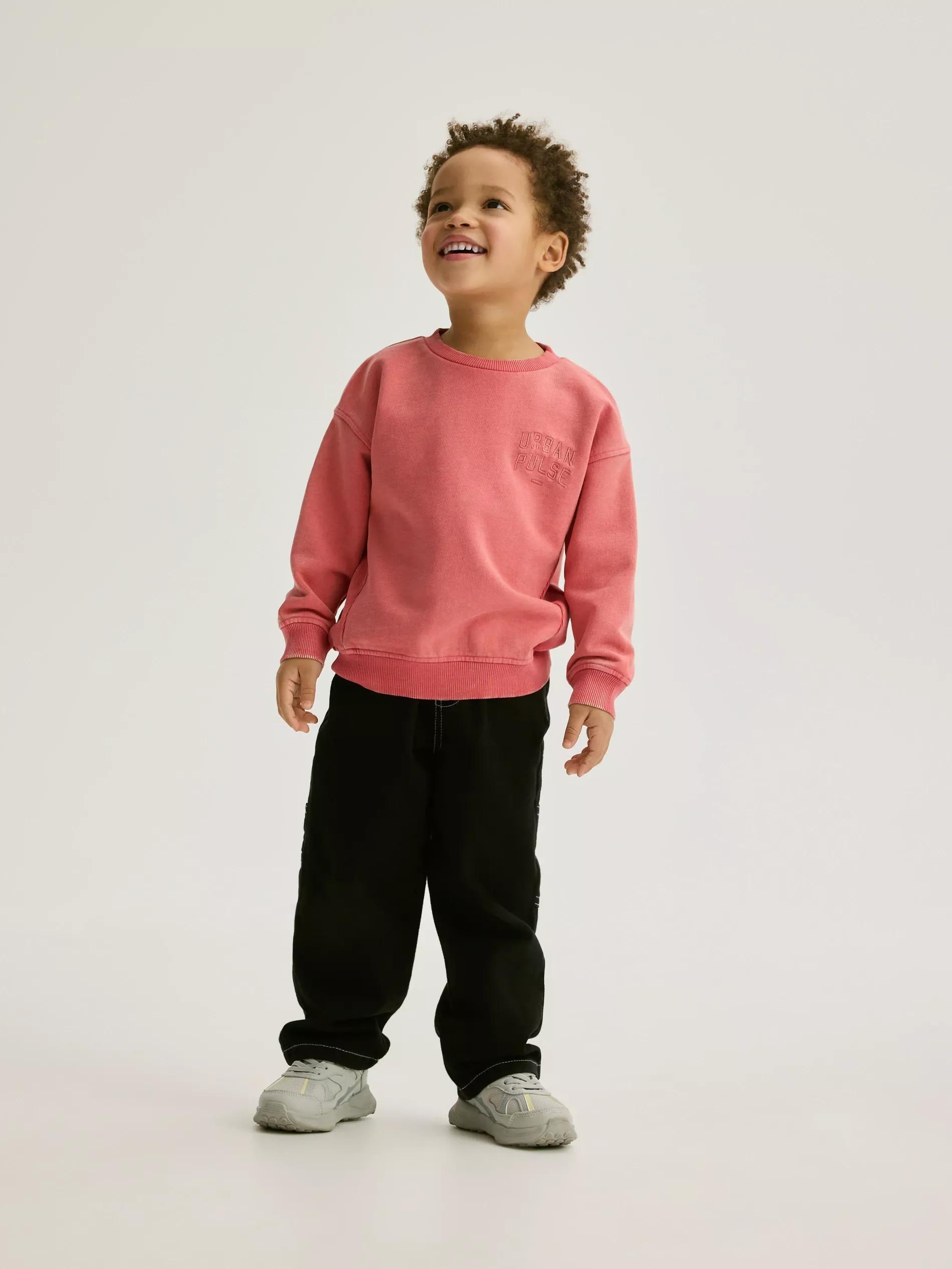 Pink Jogging Top, Kids Boy, Orange, large image number 5