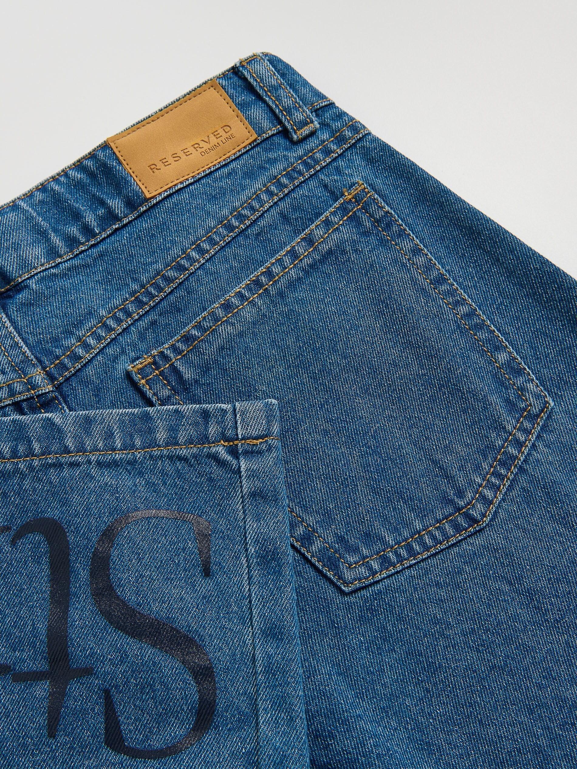 Blue Jeans Lilo & Stitch Super Wide-Leg Jeans, Kids Girls, Blue, large image number 5