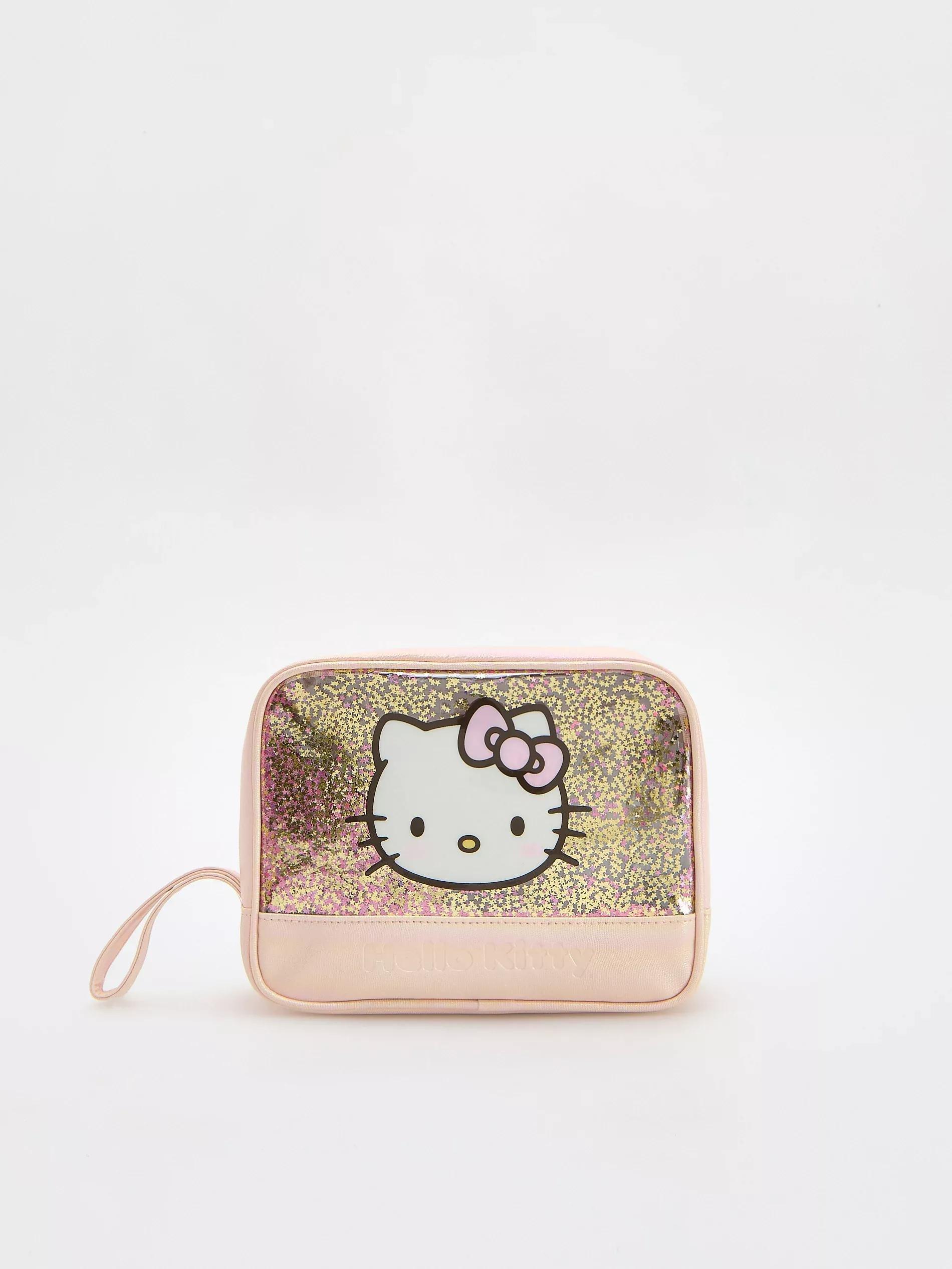CREAM Hello Kitty wash bag, Ivory, large image number 1
