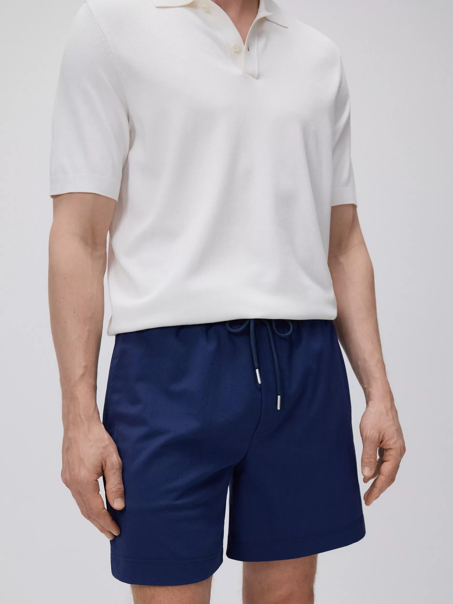BLUE MEN`S SHORTS, , large image number 0