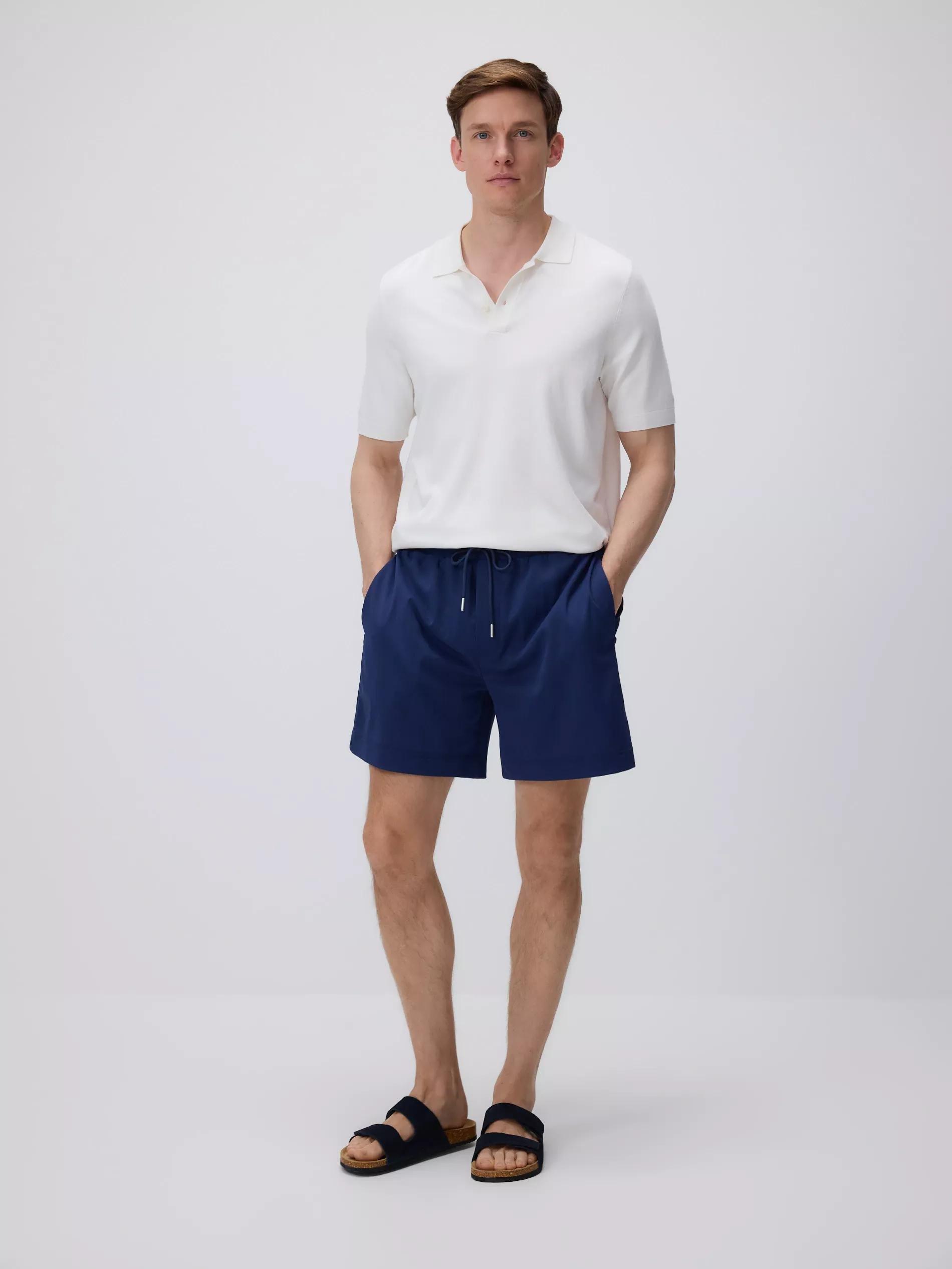 BLUE MEN`S SHORTS, , large image number 1