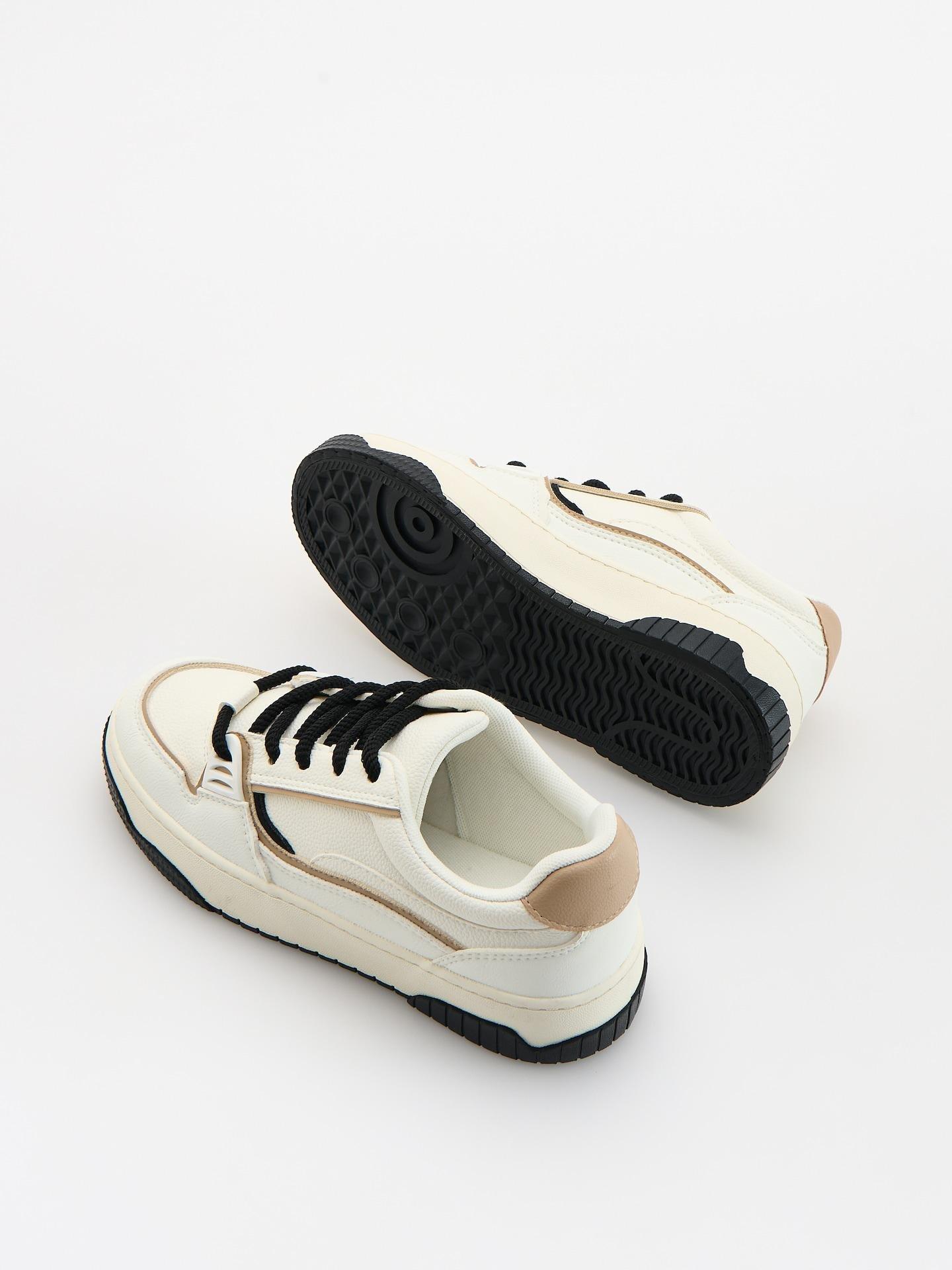 Beige Classic Trainers, Ivory, medium