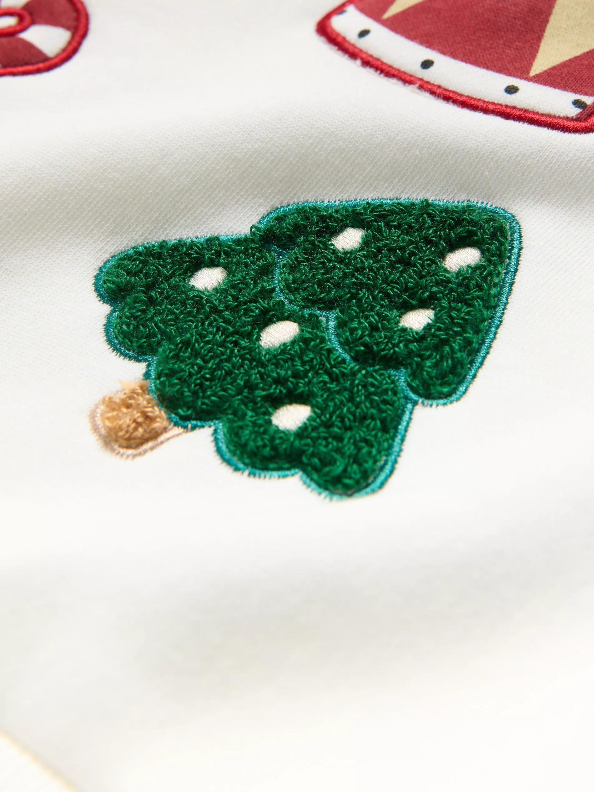 Cream Jogging Top, Kids Unisex, Ivory, large image number 3