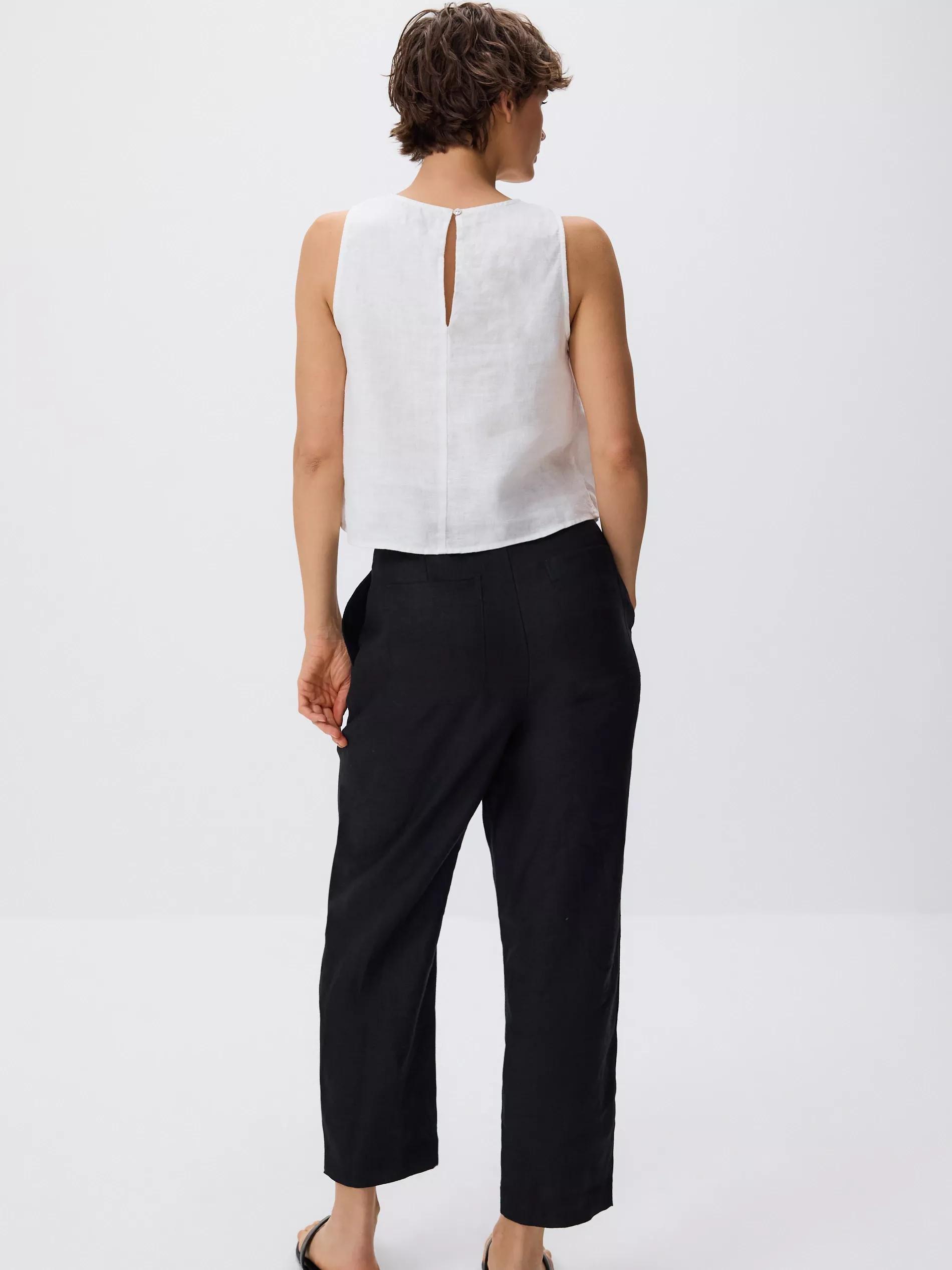 Black  Trousers & Belt, , large image number 1