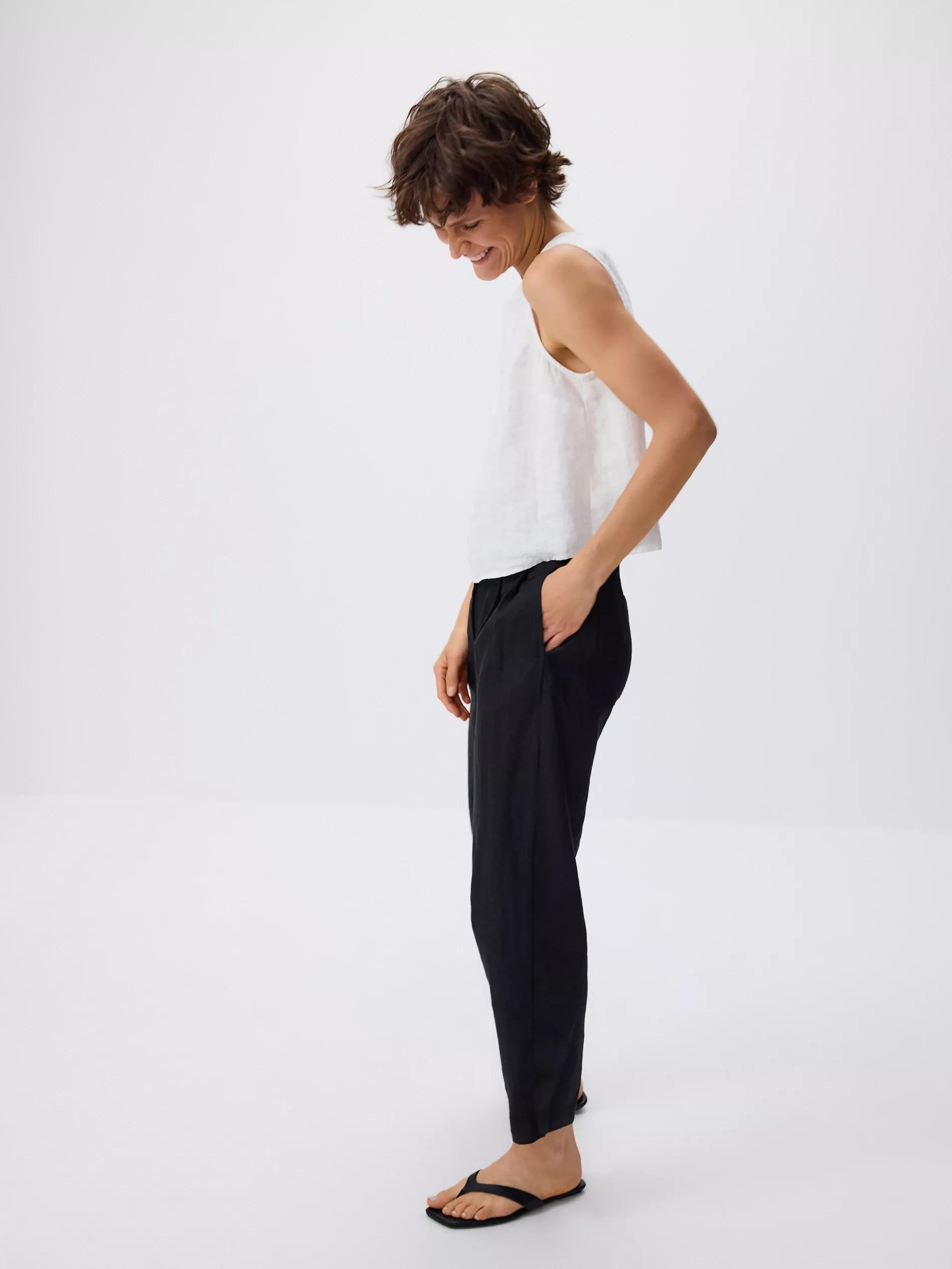 Black  Trousers & Belt, , large image number 2
