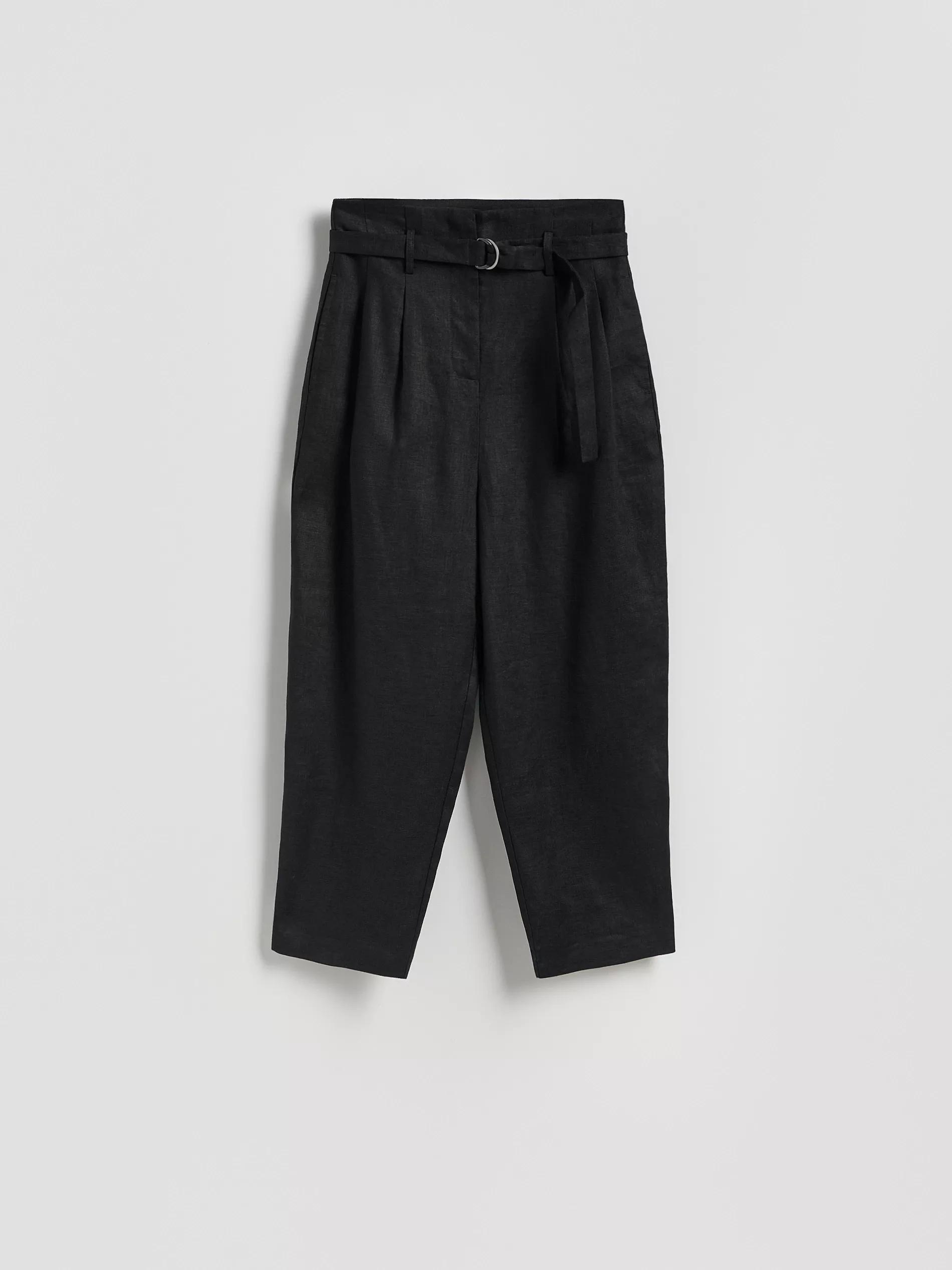 Black  Trousers & Belt, , large image number 3