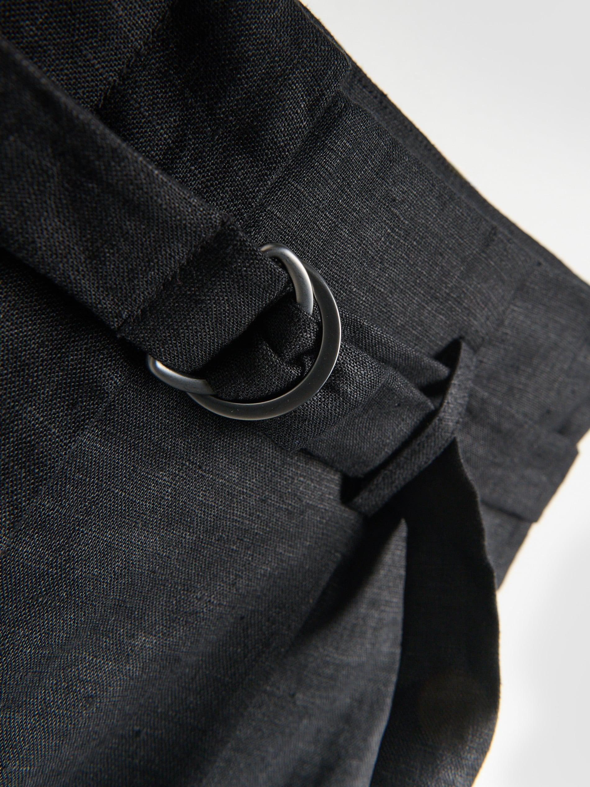 Black  Trousers & Belt, , large image number 4