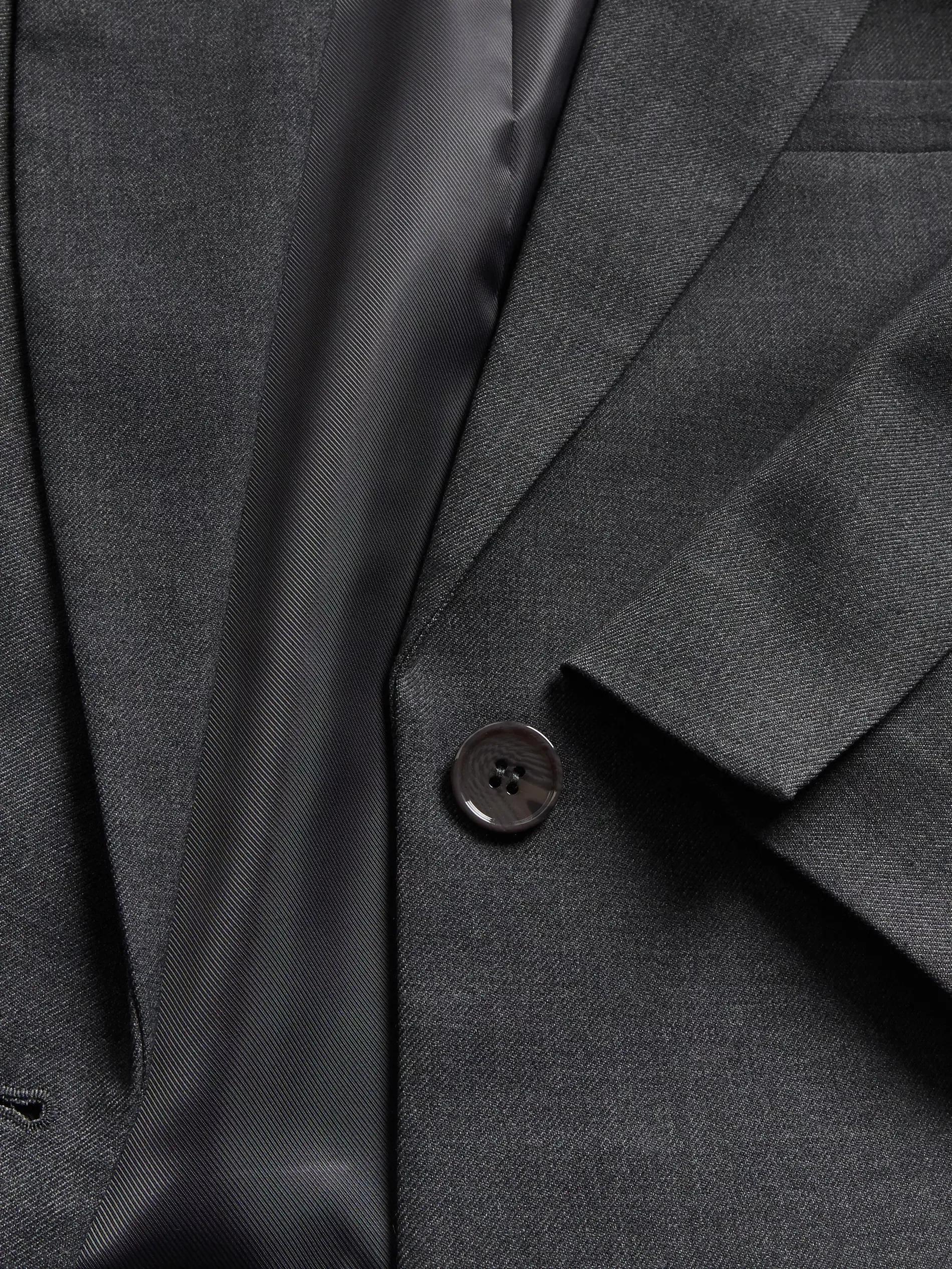 Grey Cropped Blazer, , large image number 1