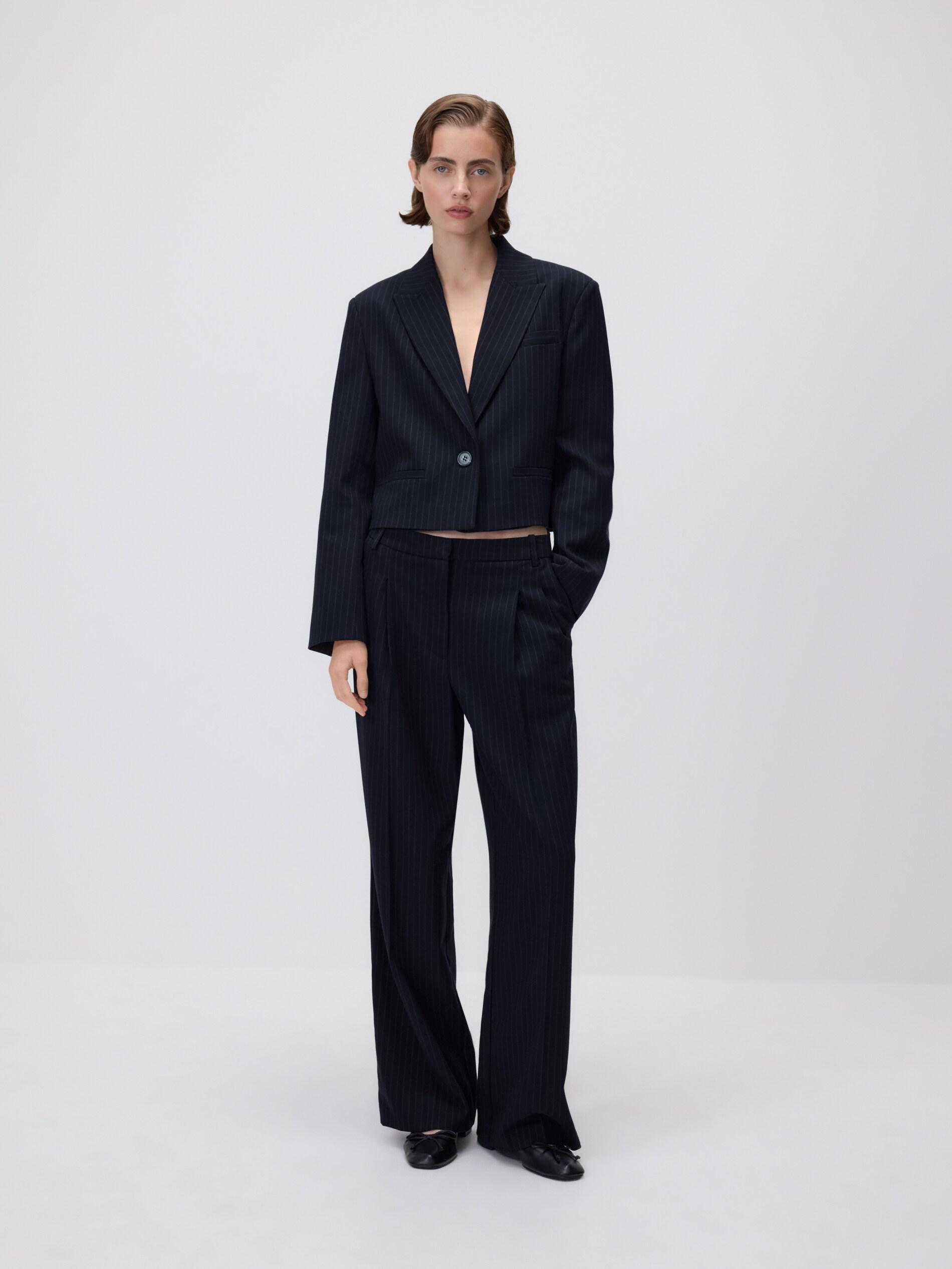 Multicolour Cropped Blazer, Multicolor, large image number 1