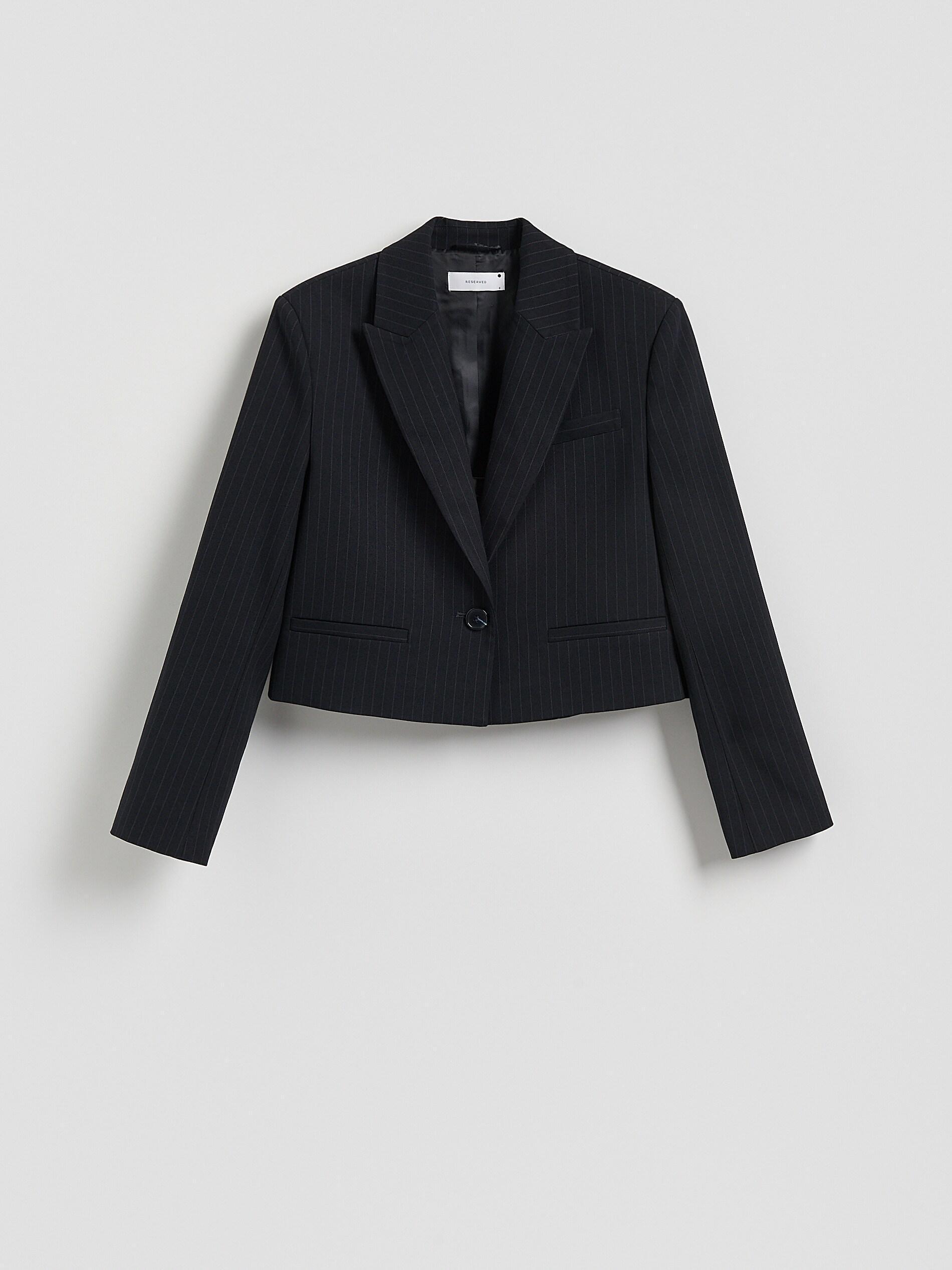 Multicolour Cropped Blazer, Multicolor, large image number 4