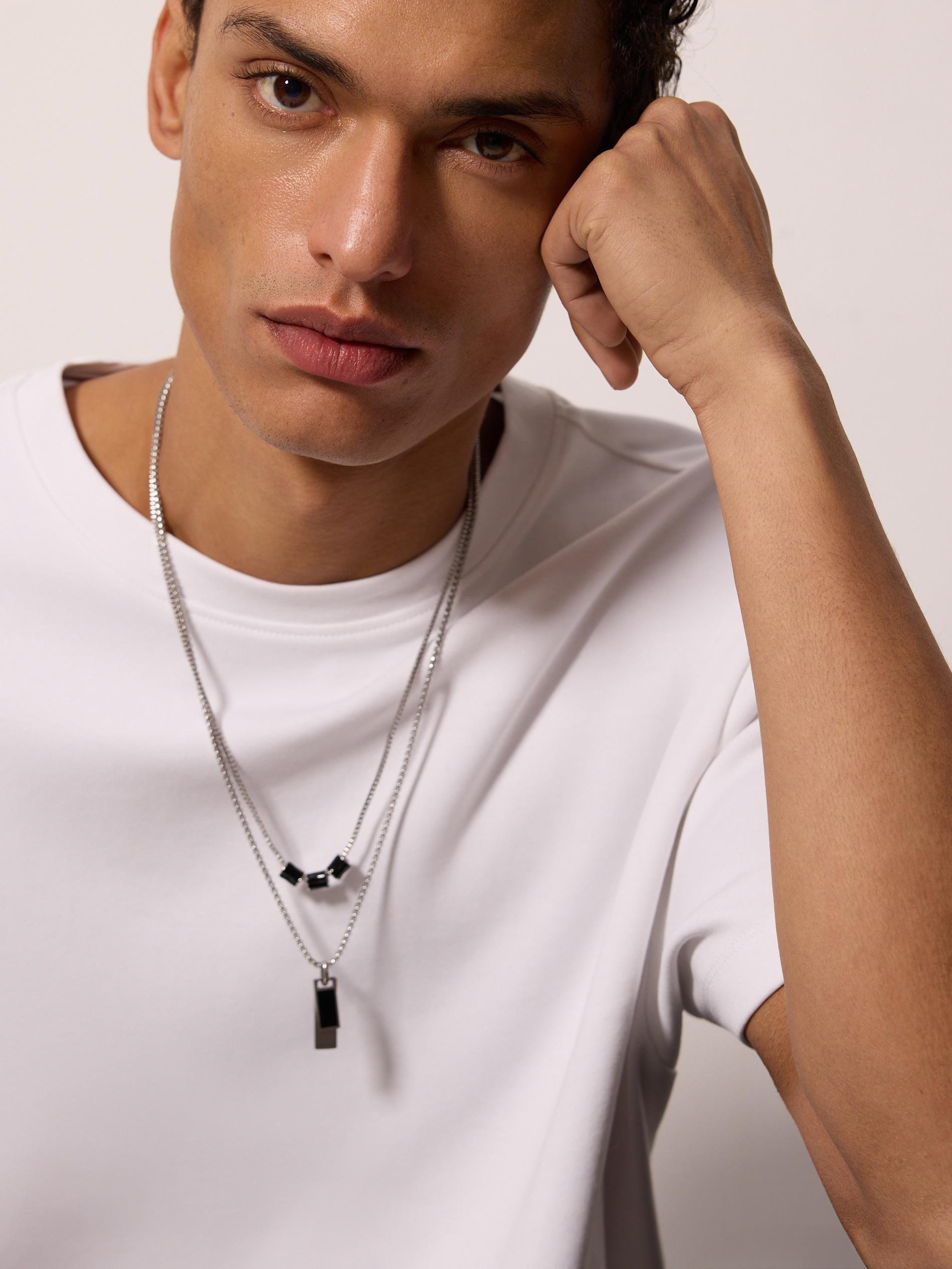 Brown Biker Shorts, Silver, medium