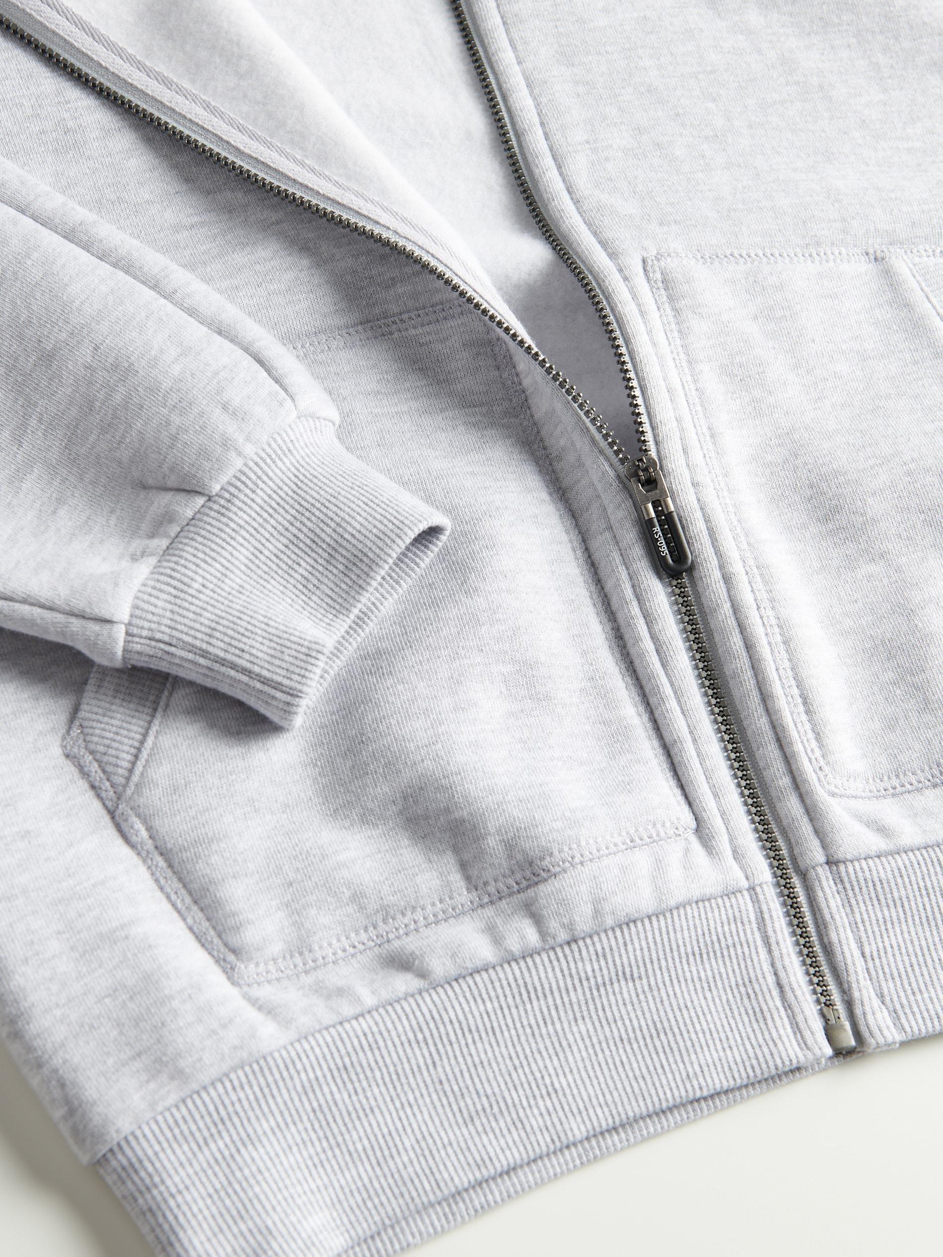 Grey Oversized Hoodie, , large image number 0